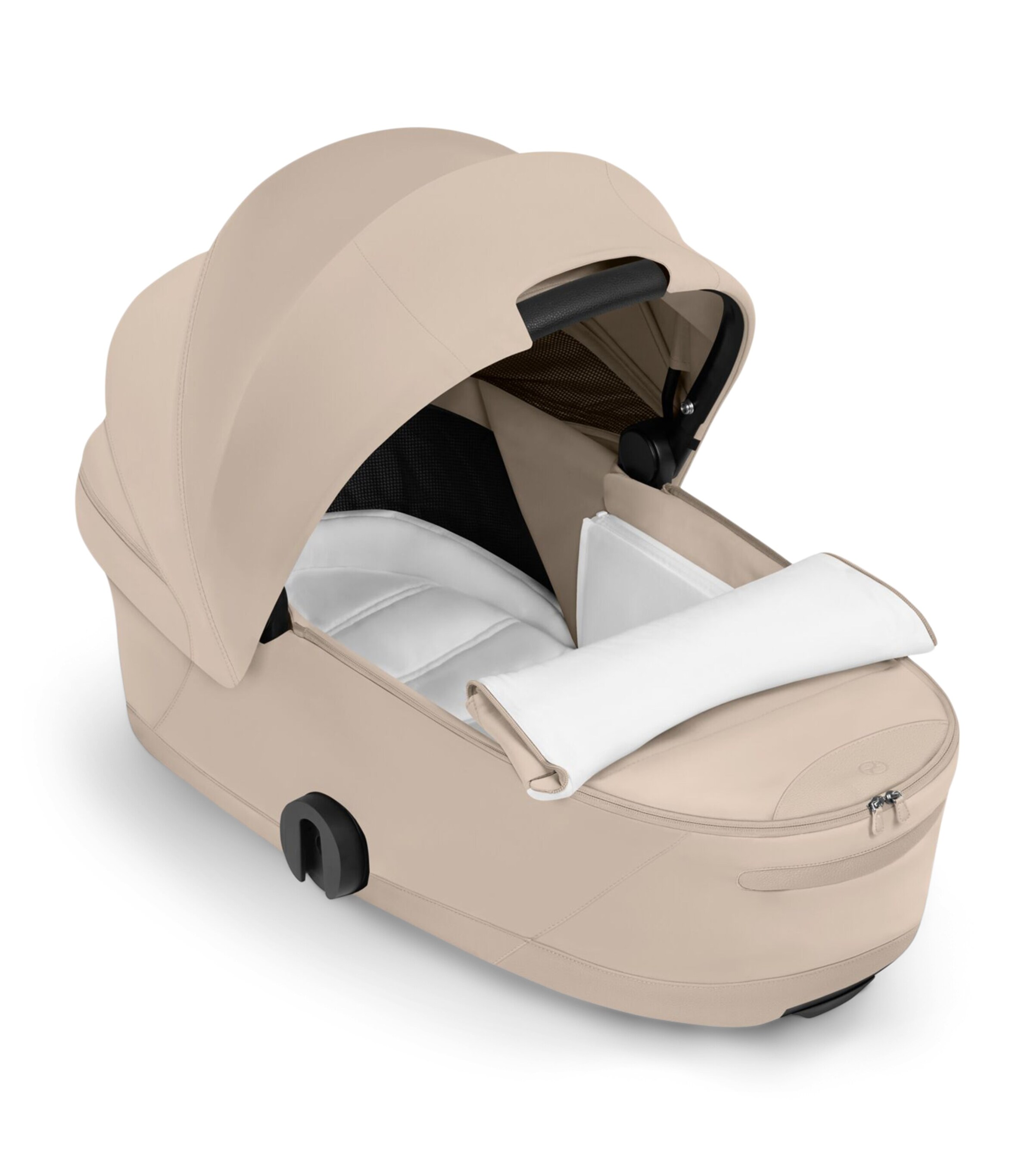 Cybex MIOS Fold Lux Carrycot Style Collection Cozy Beige Image 9