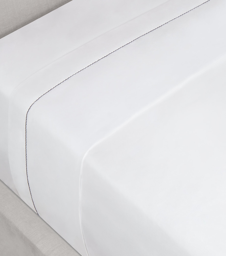 Sea Island King Duvet Cover (230cm x 220cm) WHITE Image 4