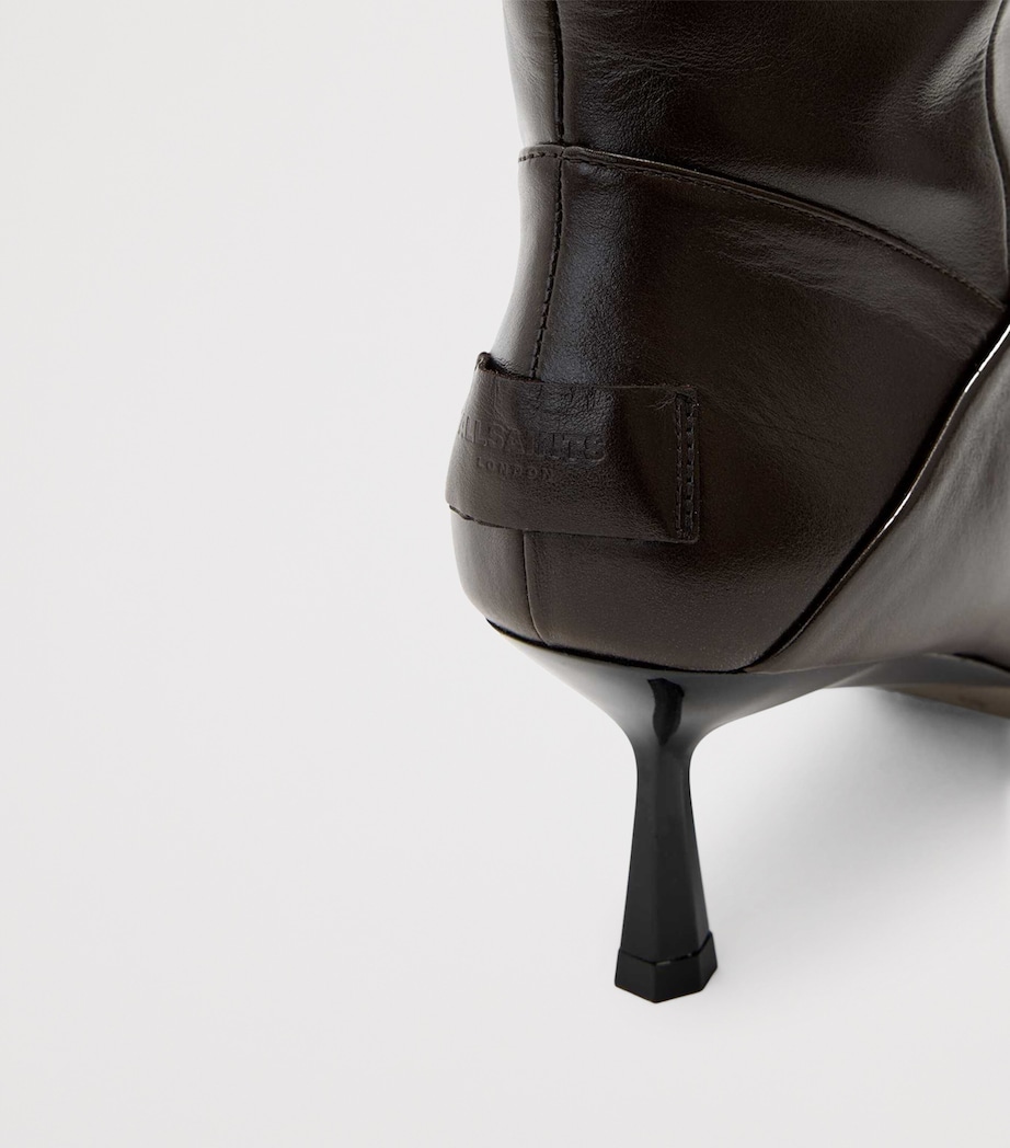 Leather Odyssey Knee-High Boots 60 BROWN Image 7