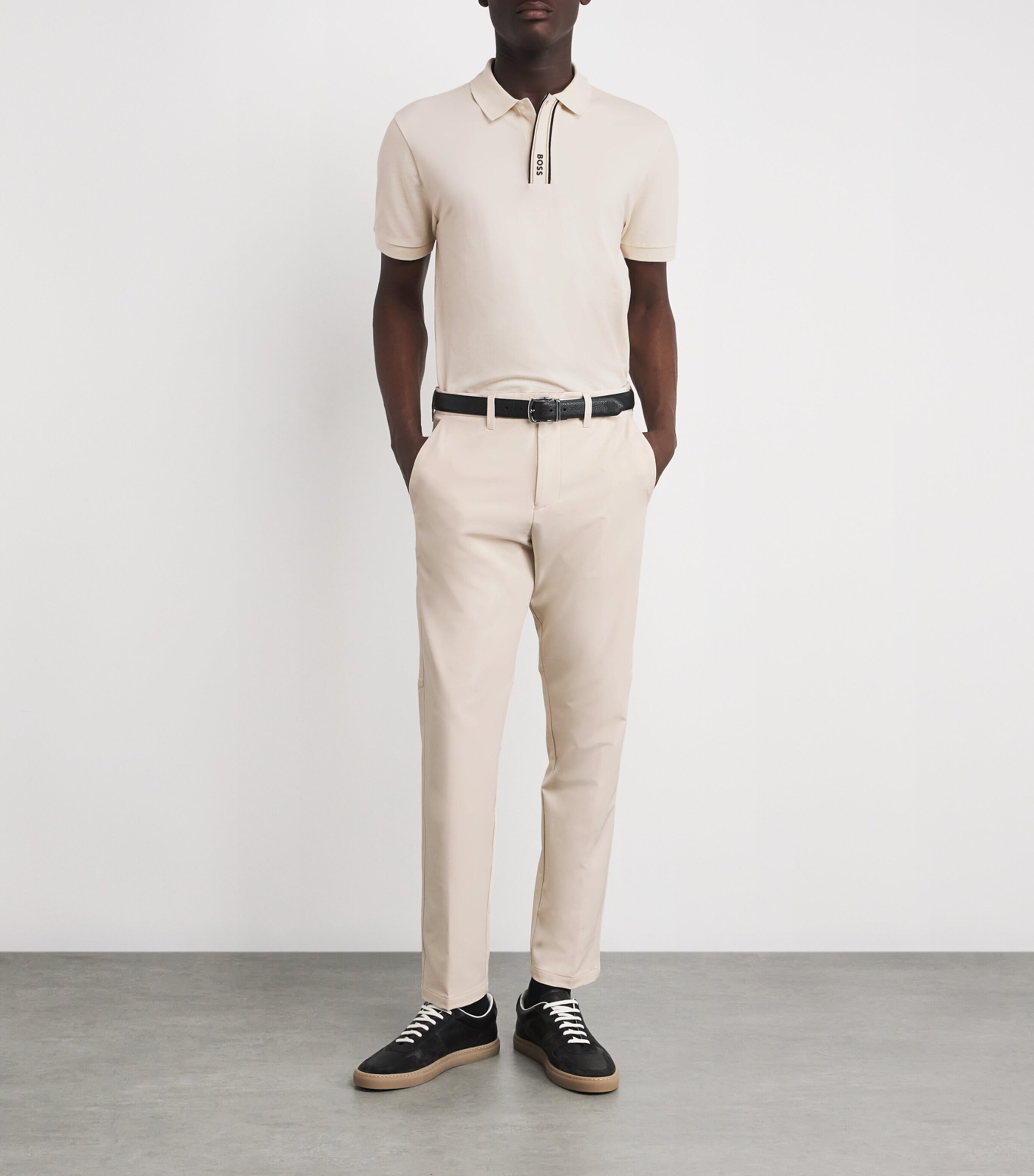 High-Stretch Commuter Trousers 131OPEN WHITE Image 2