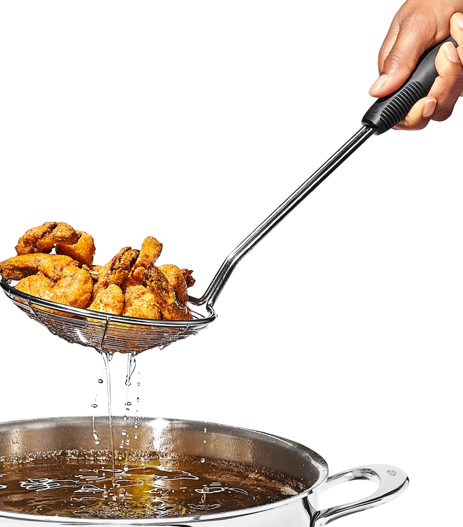 Good Grips Scoop and Strain Skimmer SILVER/BLACK Image 6