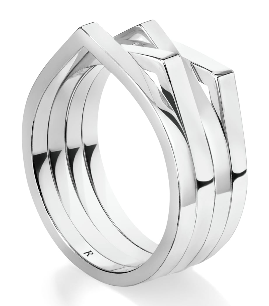 Repossi White Gold Antifer 4-Band Ring White Gold Image 1