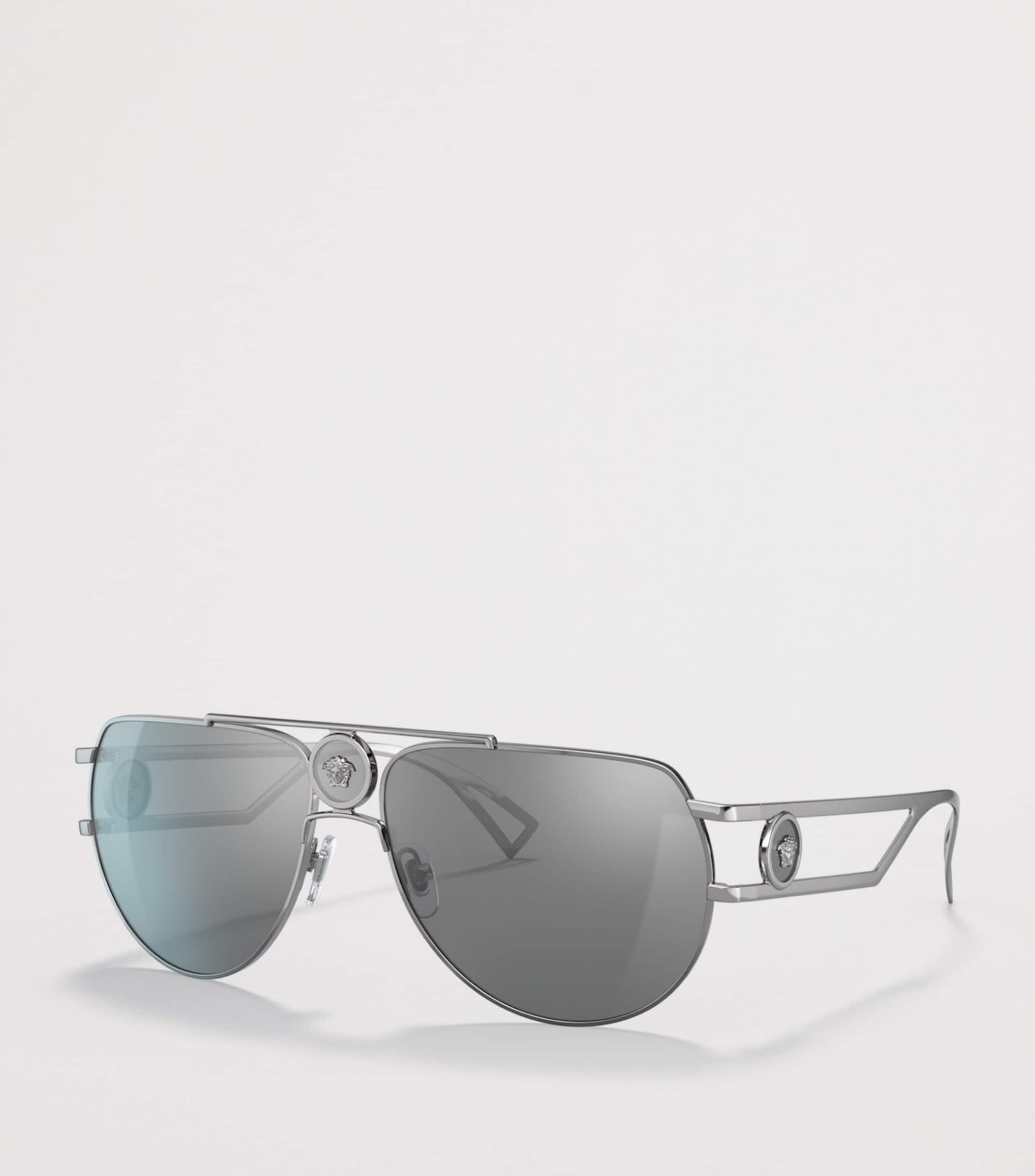 Versace Metal Medusa Aviator Sunglasses Image 2