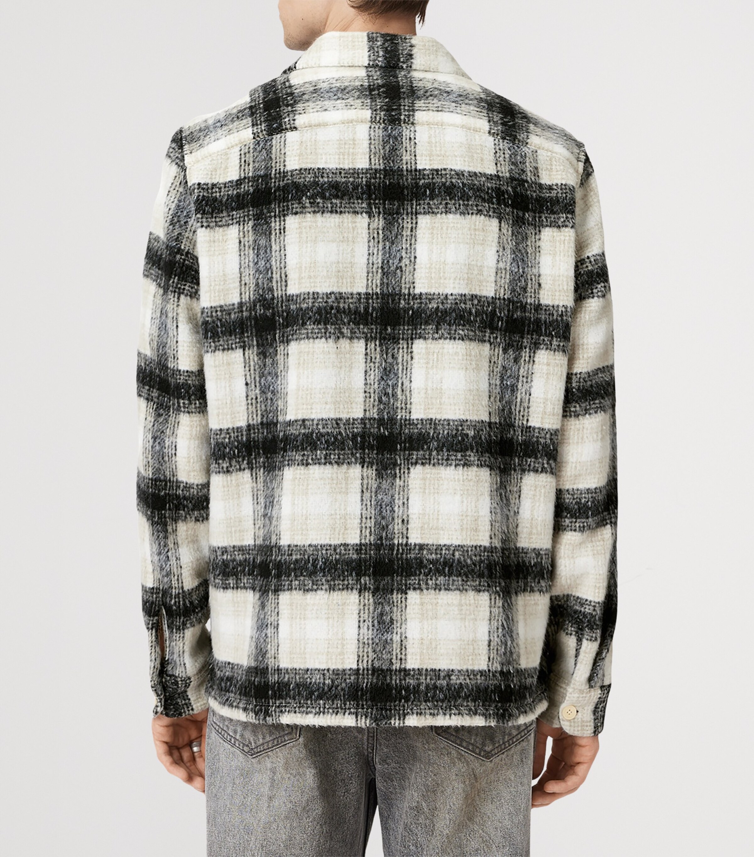 Check Lapse Shirt BLACK/GREY Image 8