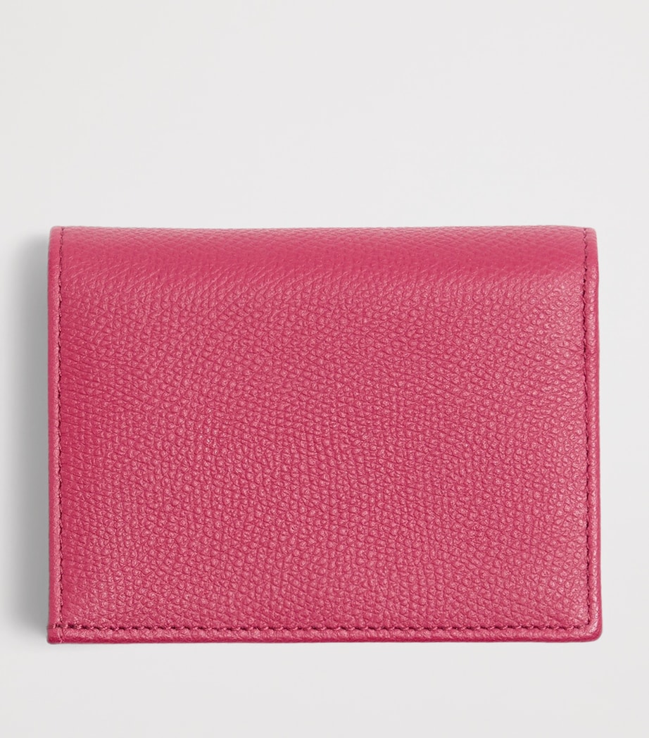 Valentino Garavani Leather French Flap Wallet Image 4