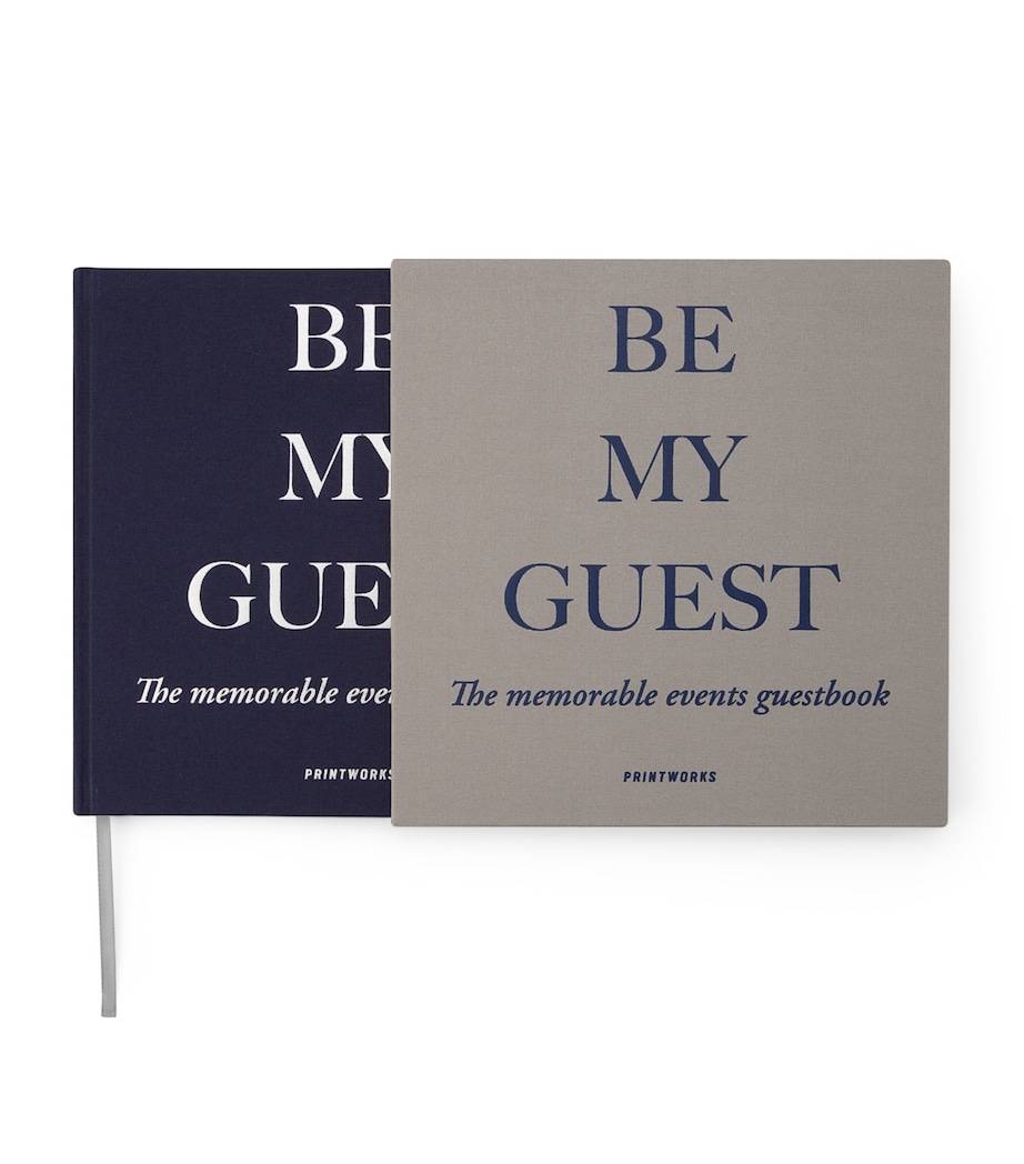 Be My Guest Guest Book GREY Image 1