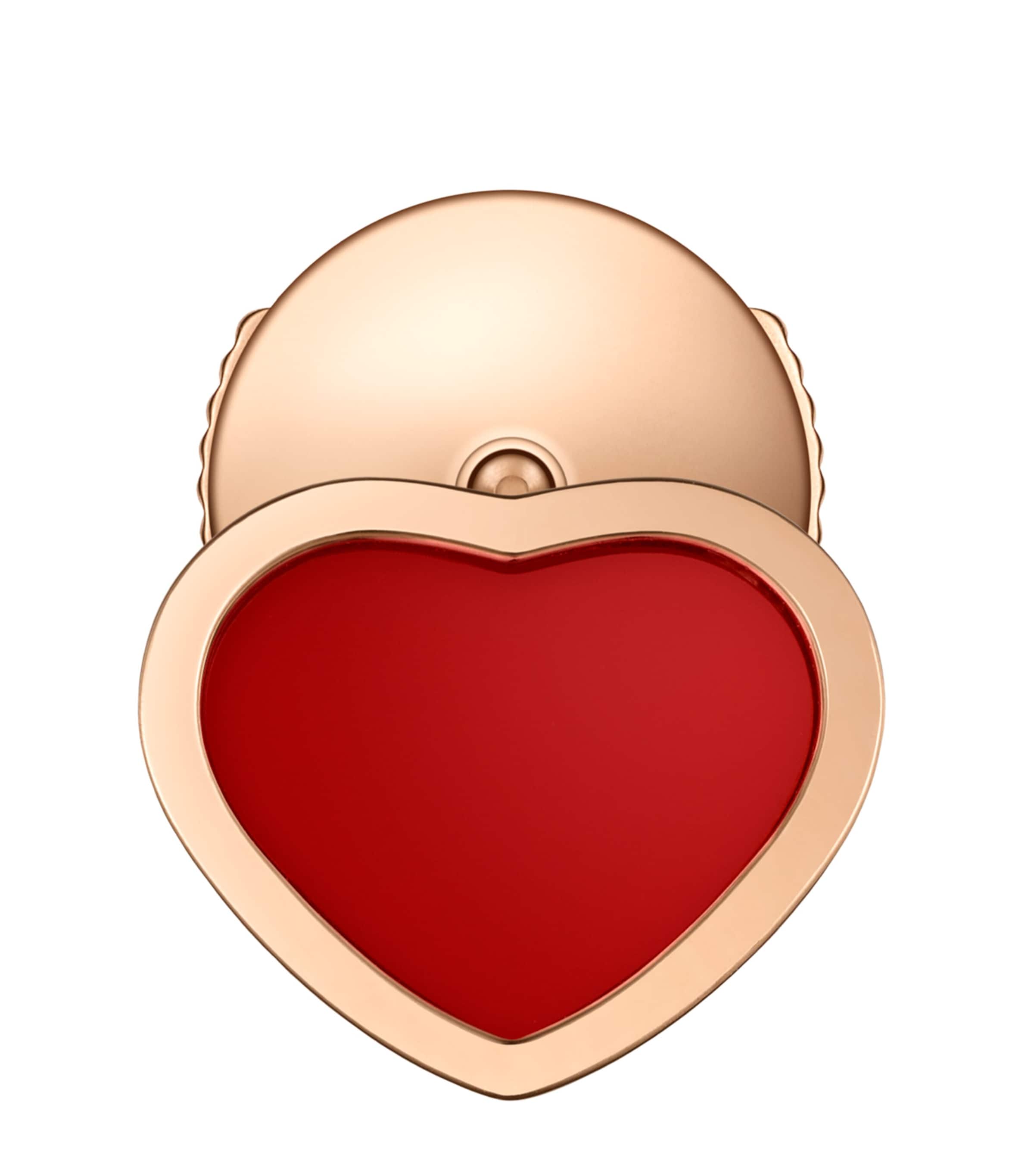 Rose Gold and Carnelian My Happy Hearts Single Earring 18K ROSE GOLD Image 2