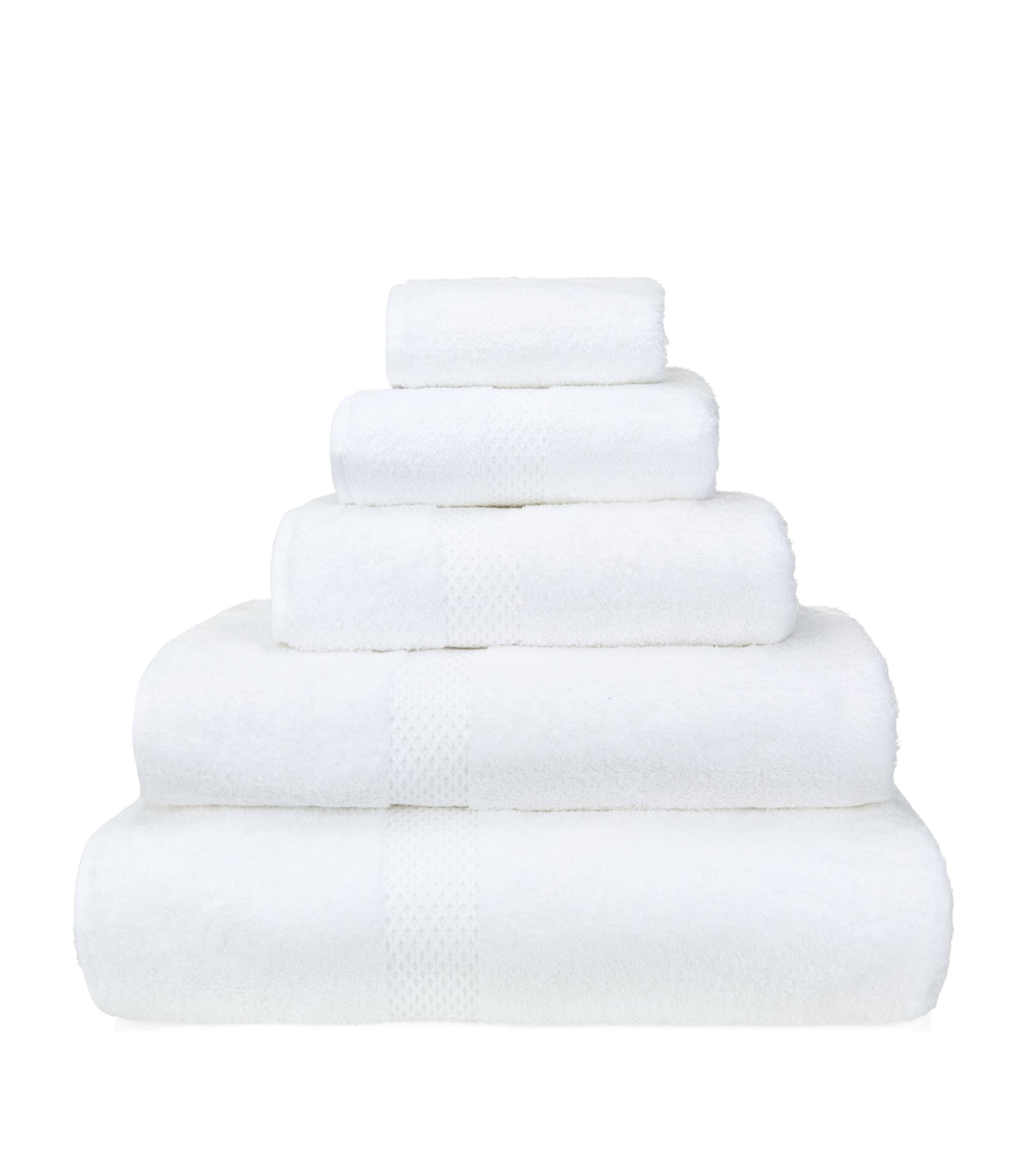 Shop Yves Delorme Étoile Bath Sheet In White