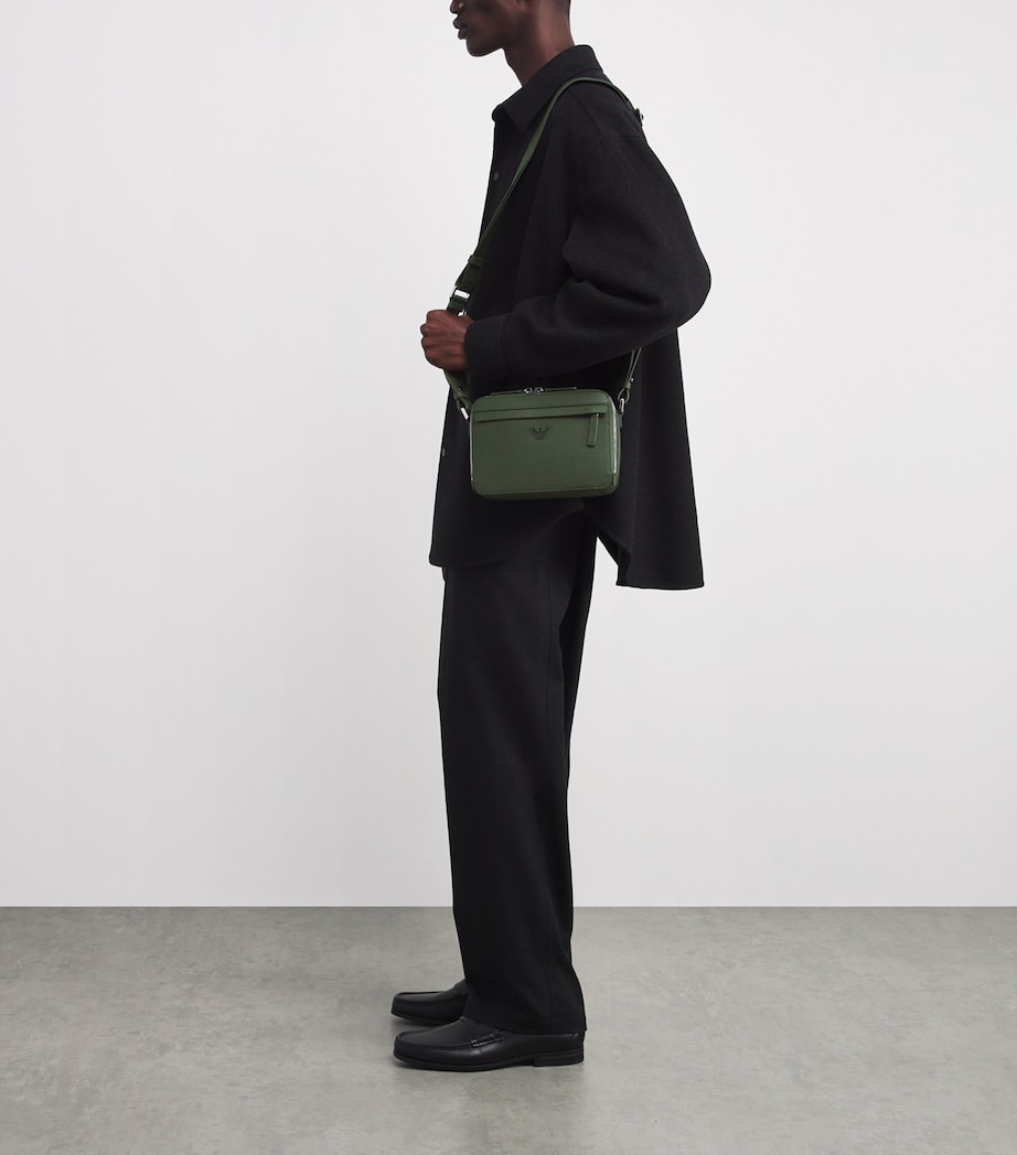 Mini Regenerated Saffiano Leather Camera Bag U7238 Image 2