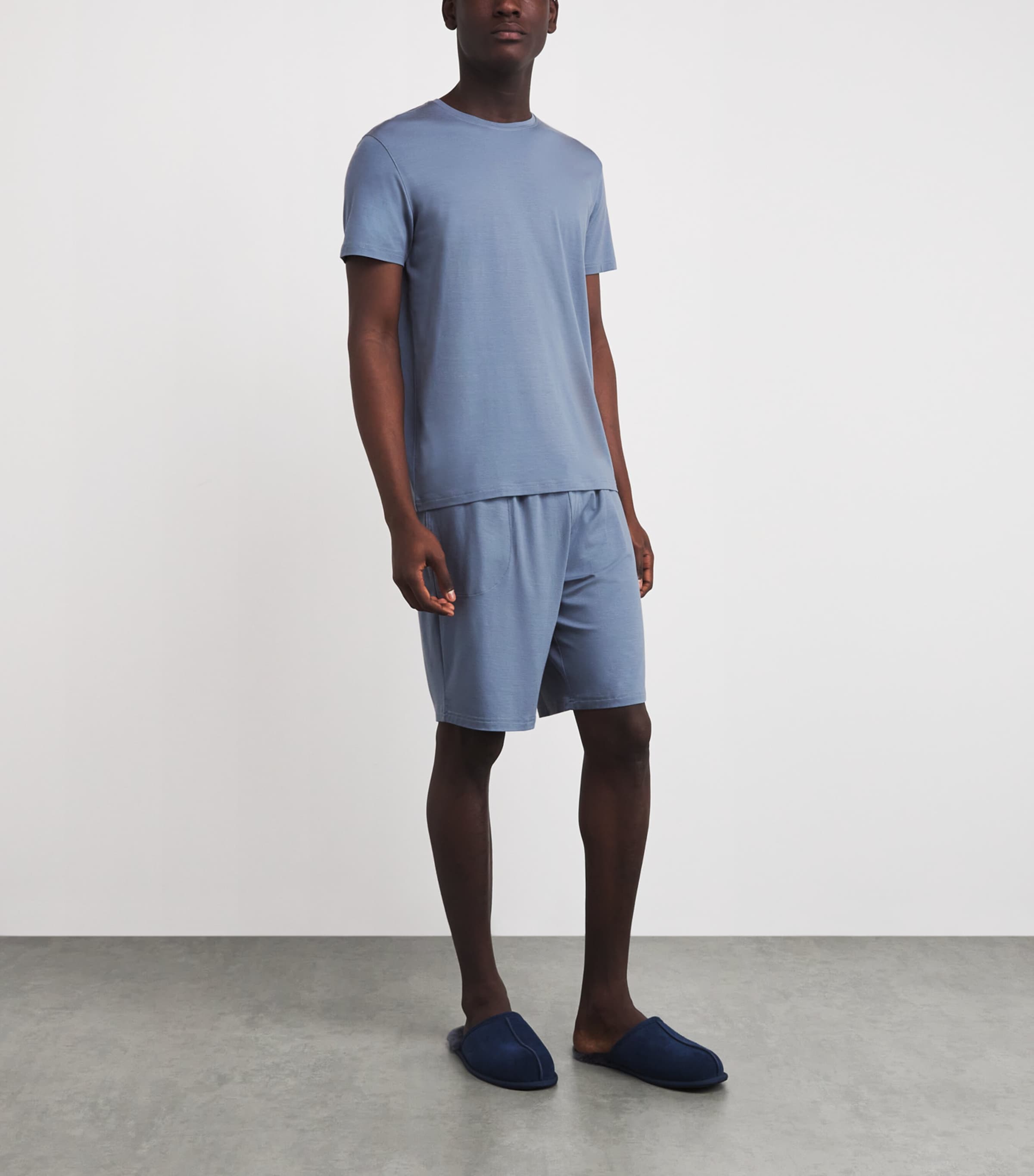 Micro Modal Basel T-Shirt 022BLU Image 2