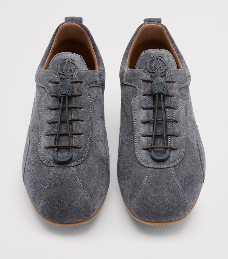 Dunhill Suede Automotive Davies Sneakers Image 5