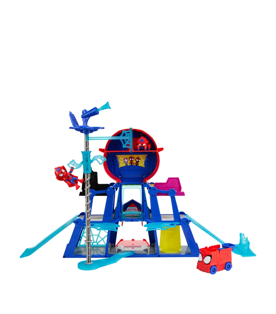 Marvel Spidey and his Amazing Friends Rescue-Webs Web-Quarters Playset Image 5