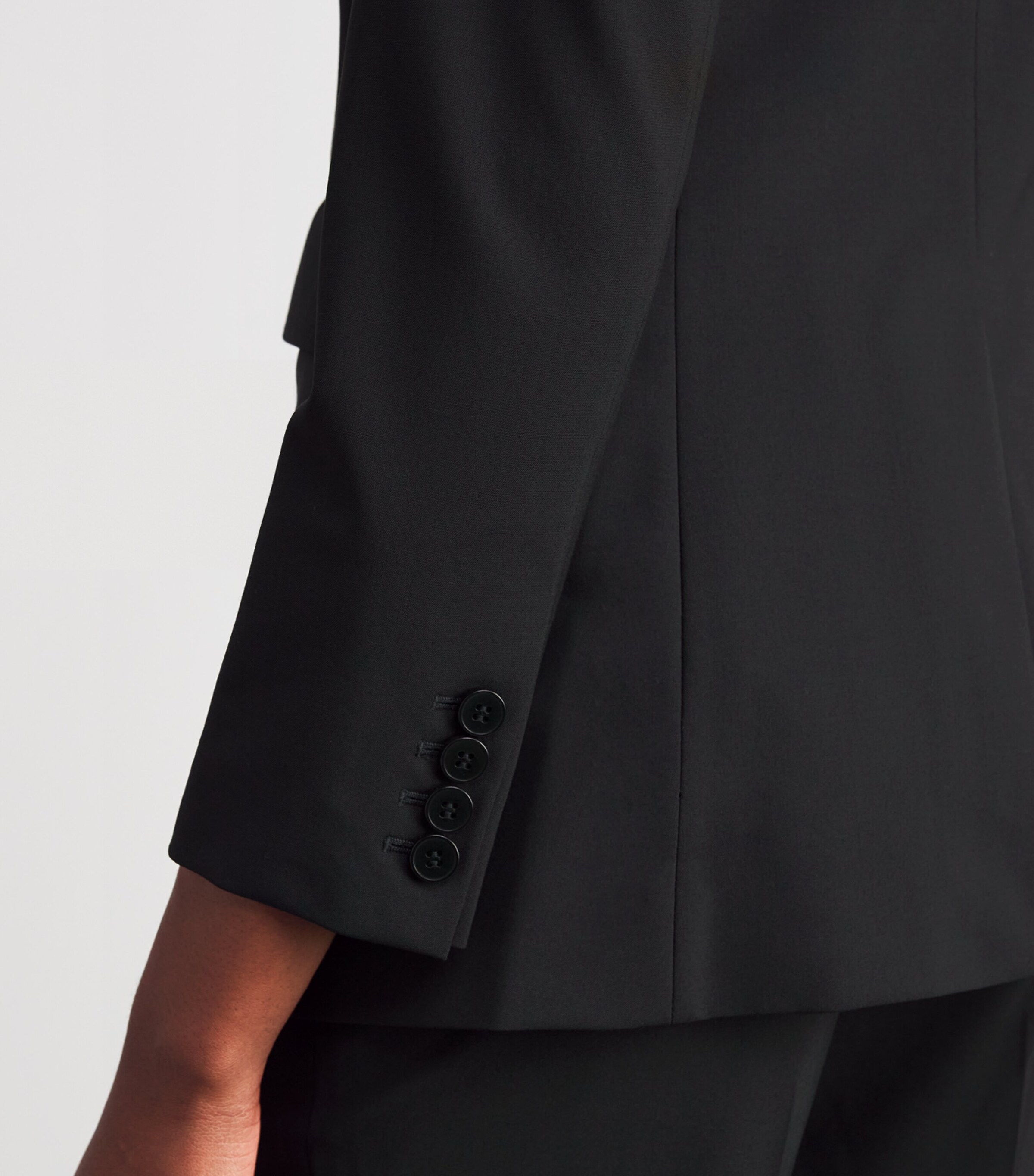 Good Wool Etiennette Blazer BLACK Image 12