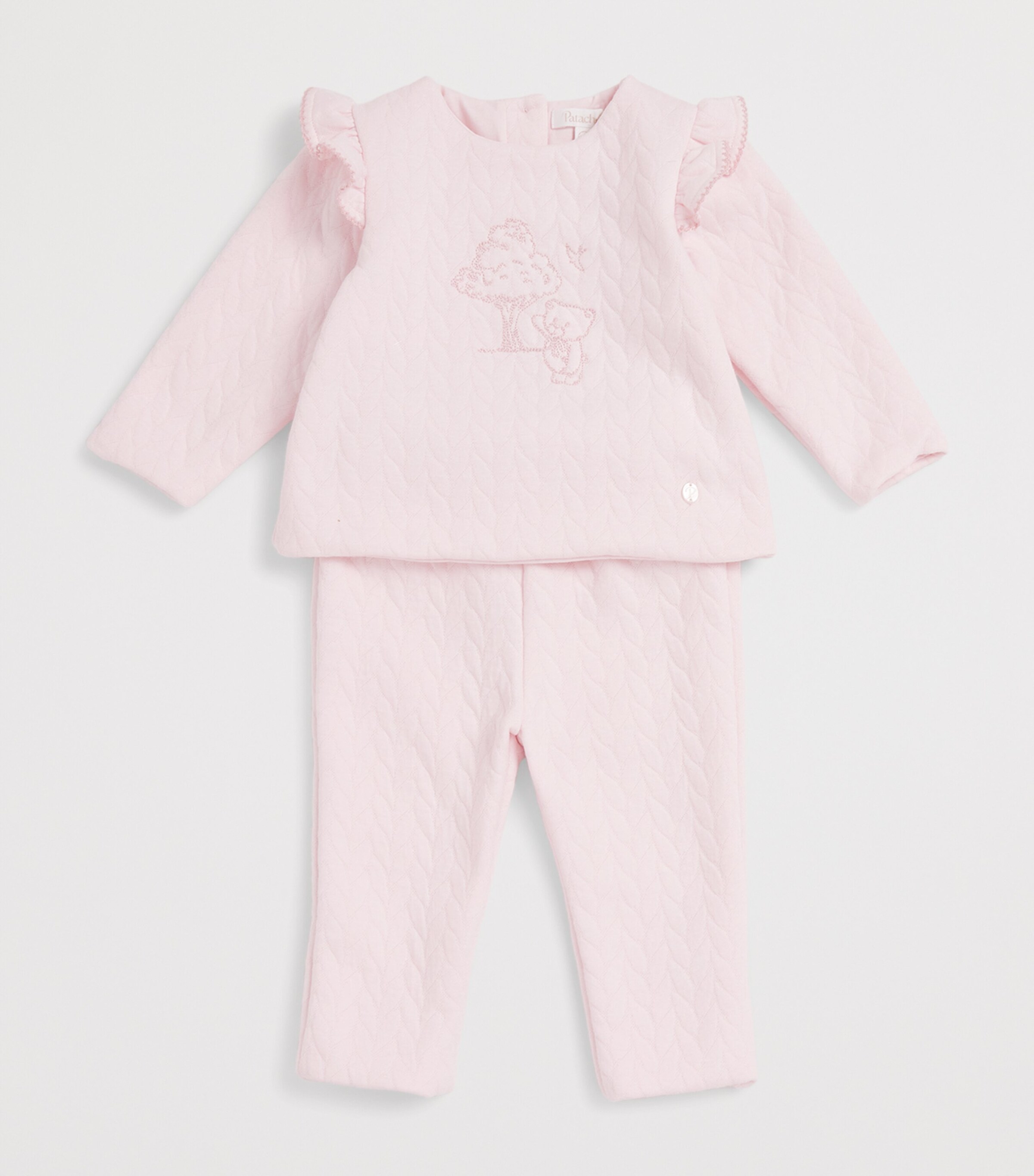 Patachou Cotton-Blend Sweatshirt and Sweatpants Set (0-24 Months) Image 3
