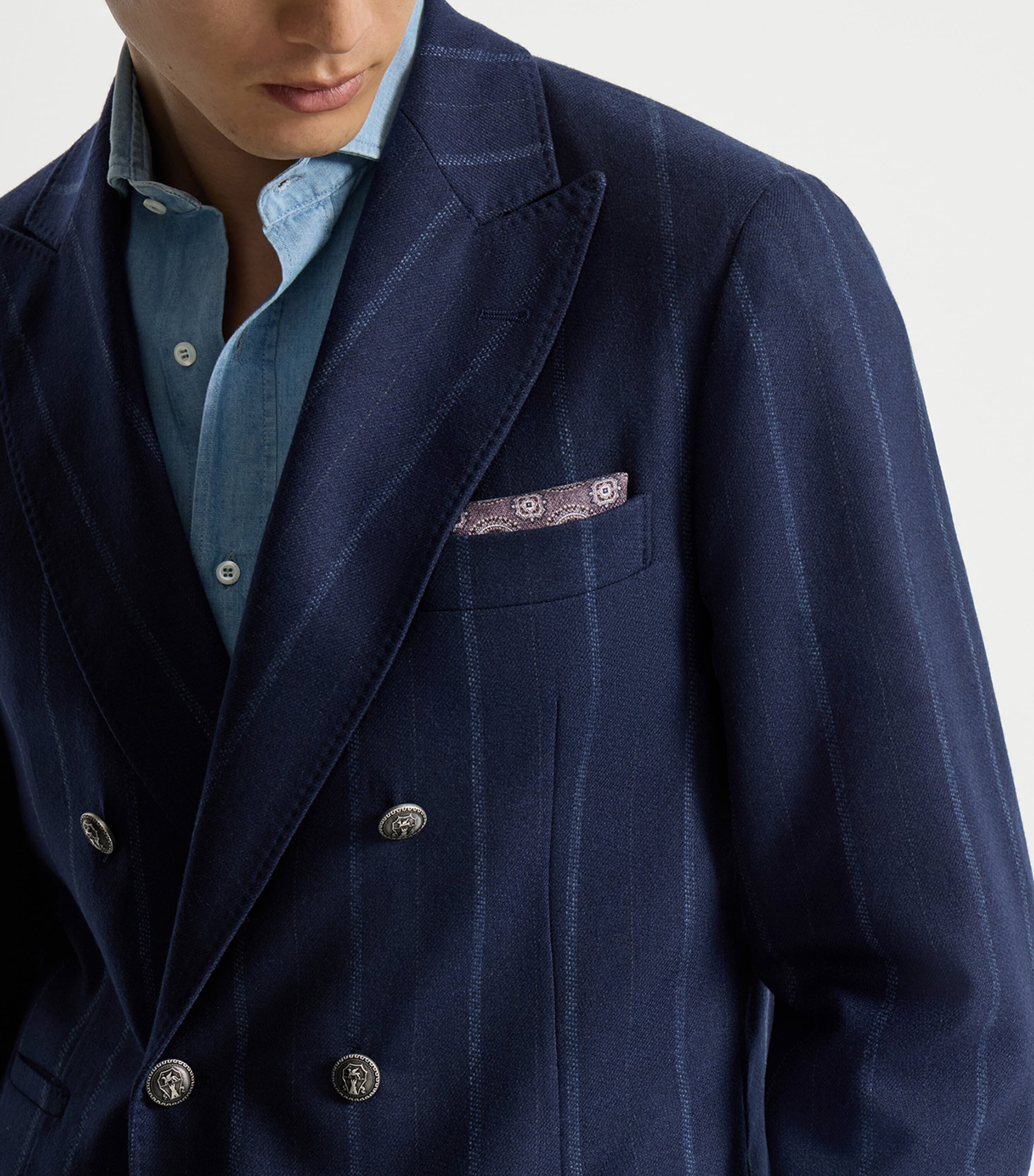 Brunello Cucinelli Silk Pocket Square Image 2