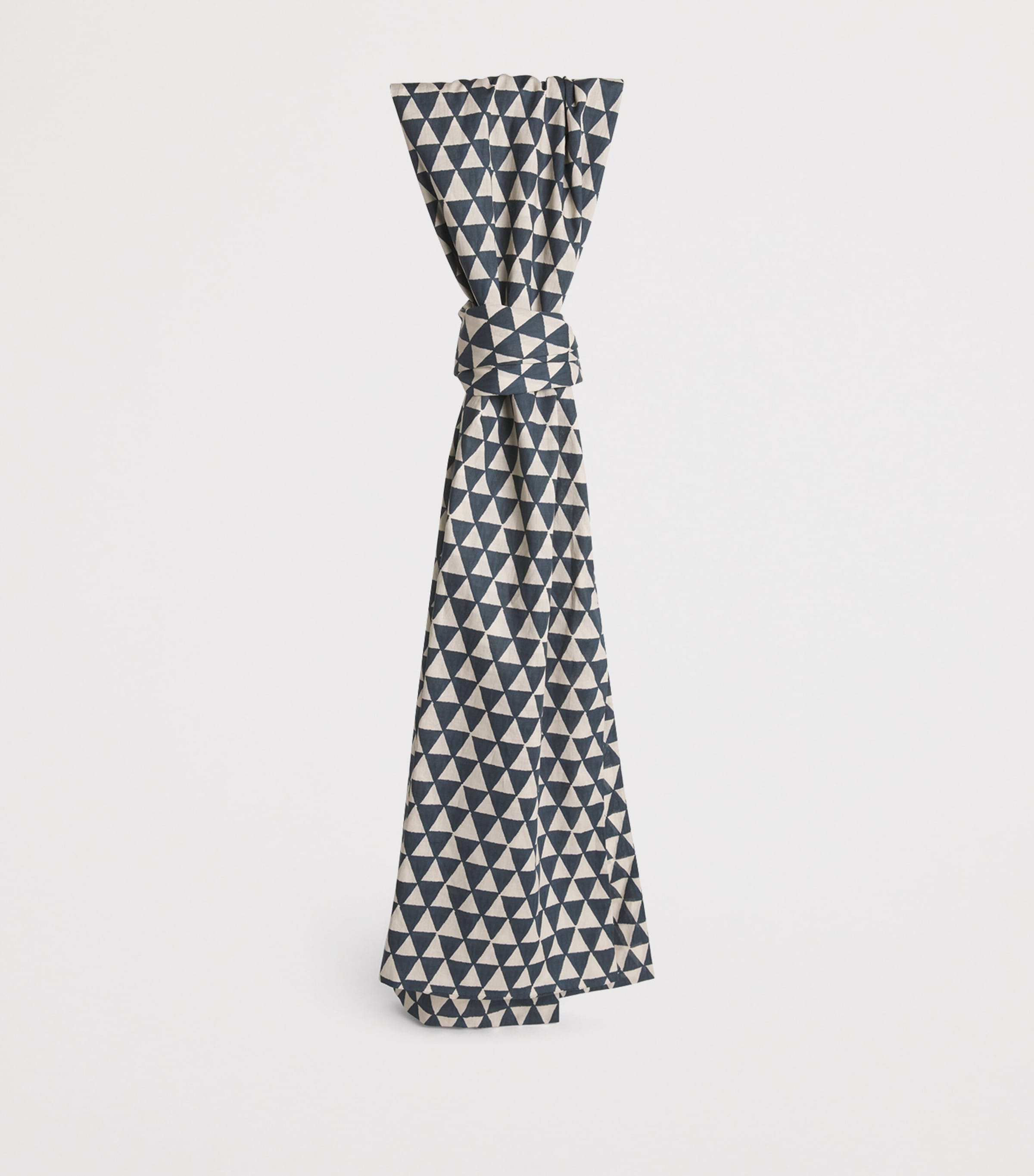 Cotton Printed Stole ULTRAMARINE Image 4