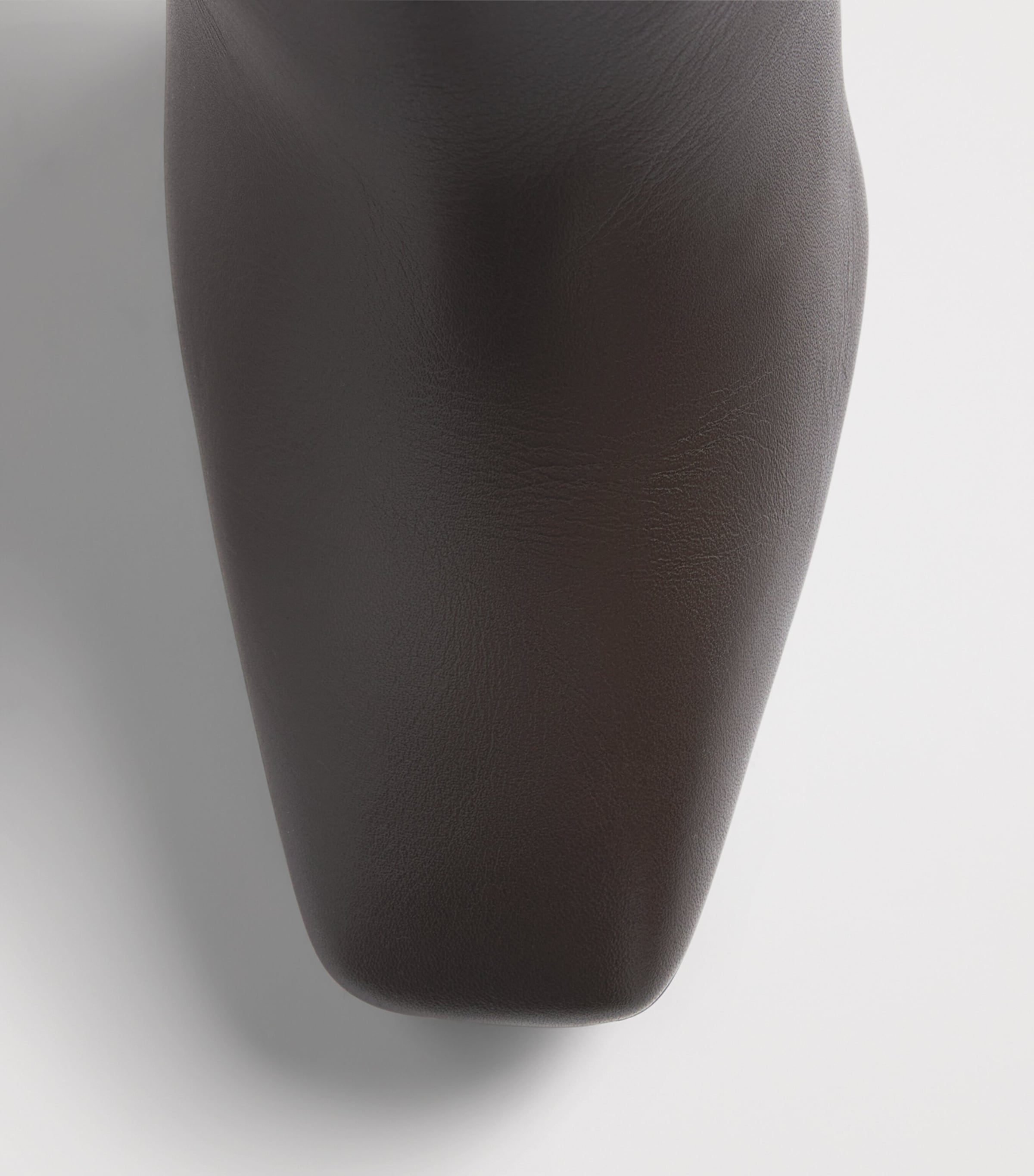 Max Mara Smooth Leather Knee-High Boots 75 Dark Brown Image 6