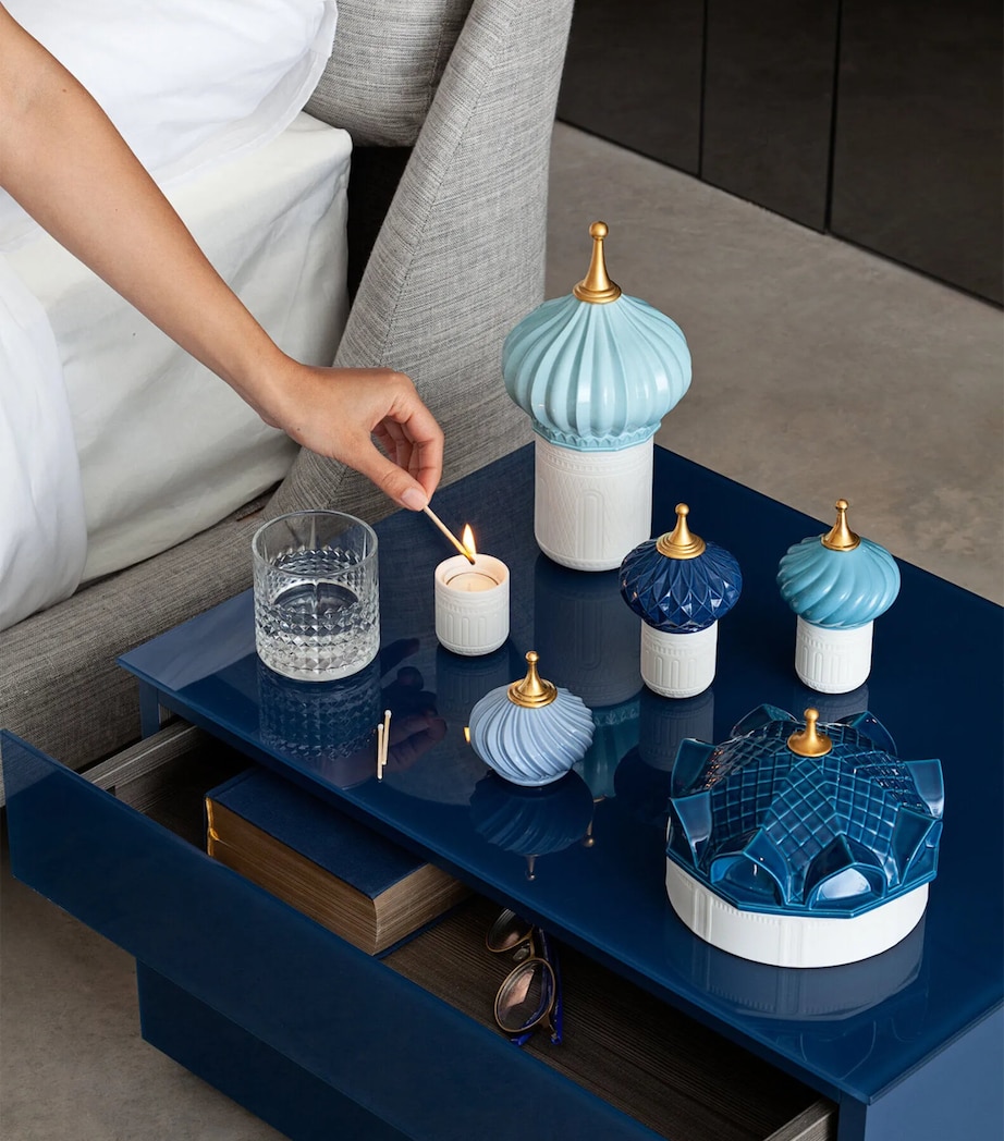 1001 Lights Mauve Spire Candle (200g) MULTI Image 2