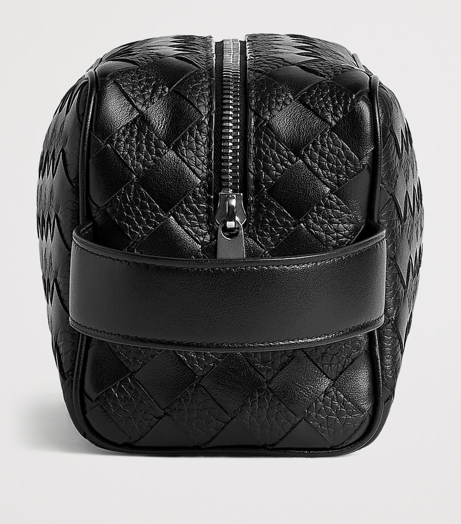 Leather Intrecciato Travel Pouch 8803 Image 4