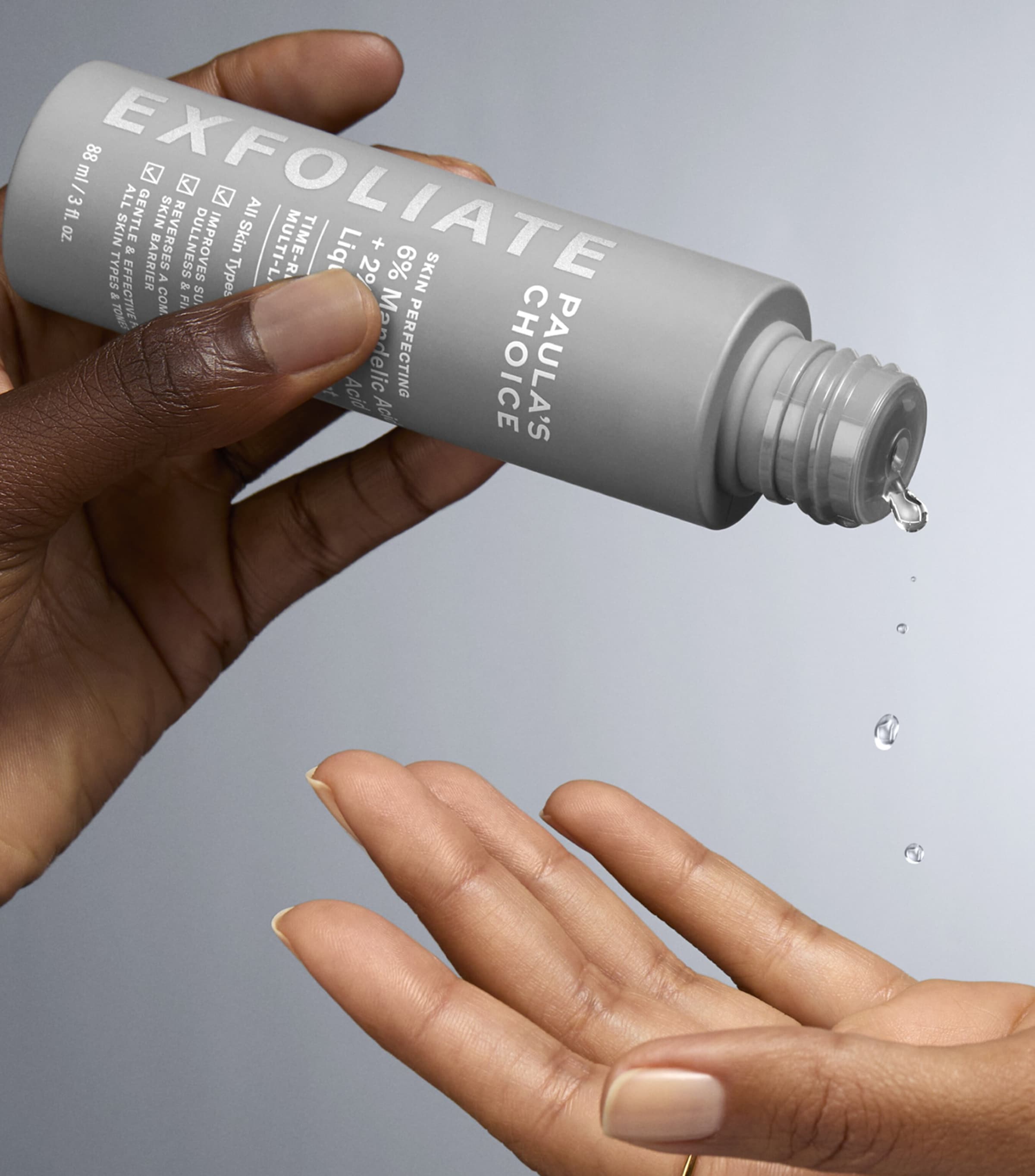 Paula's Choice Skin Perfecting 6% Mandelic + 2% Lactic Acid Liquid Exfoliant (88ml) N/a Image 3