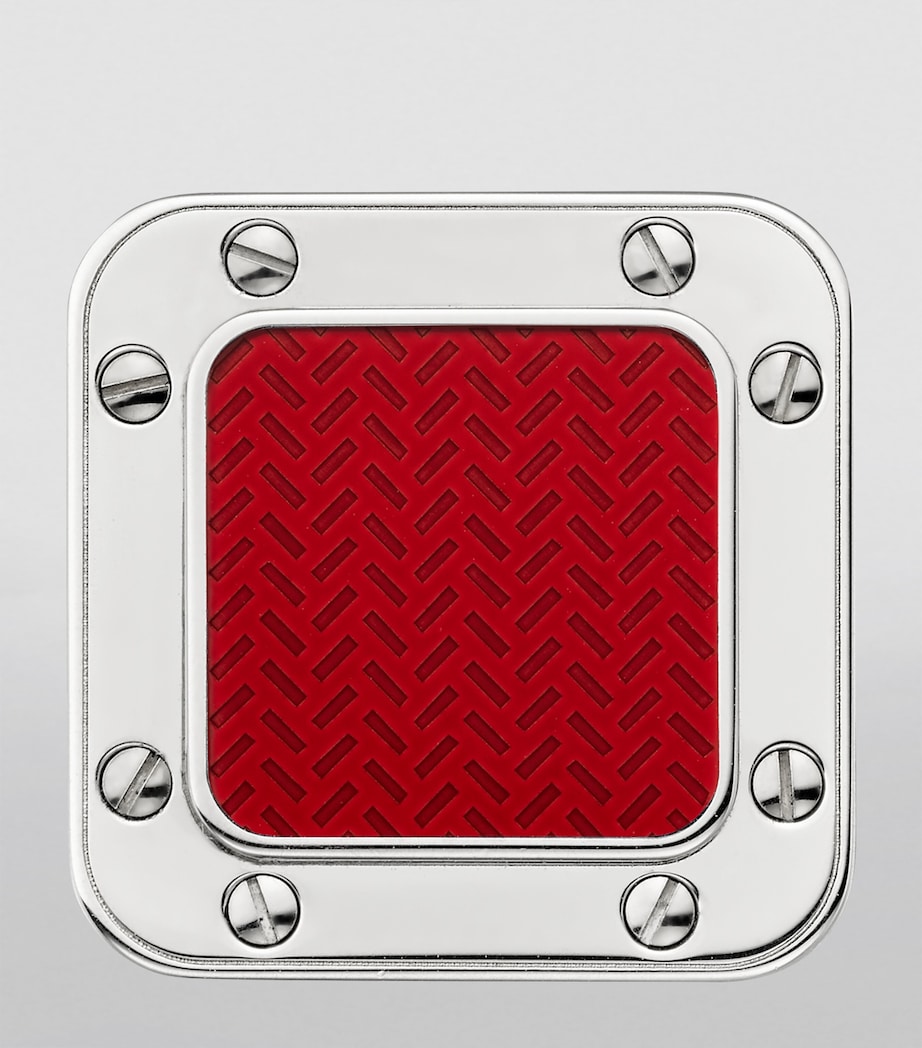 Sterling Silver Santos de Cartier Cufflinks STERLING SILVER Image 4