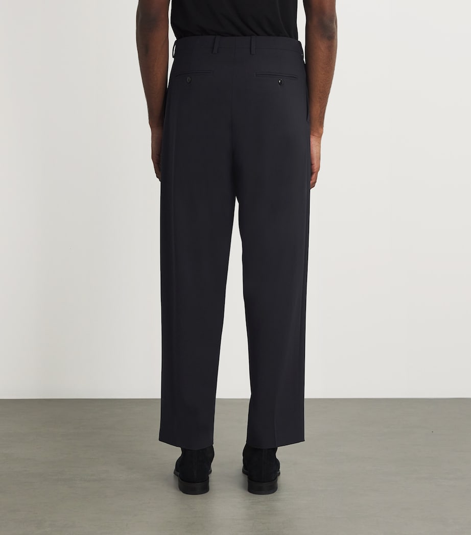 Virgin Wool Tailored Trousers UB109 Image 4
