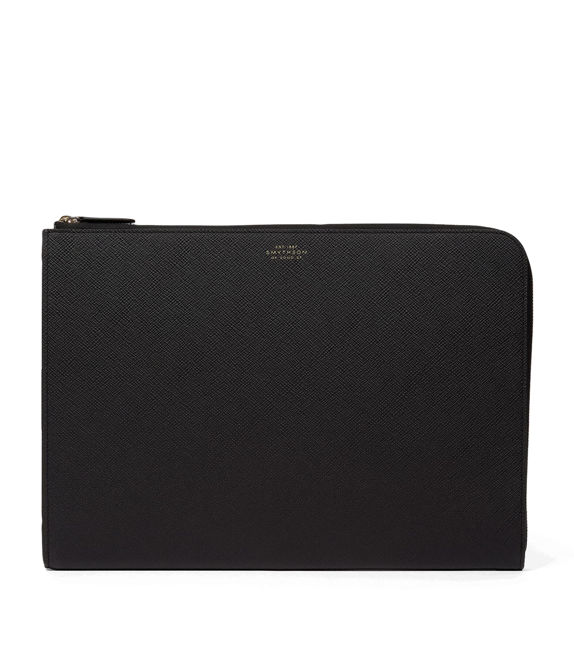 Smythson Small Panama Leather Laptop Case | Luggage | Laptop Bags | Designers | Smythson