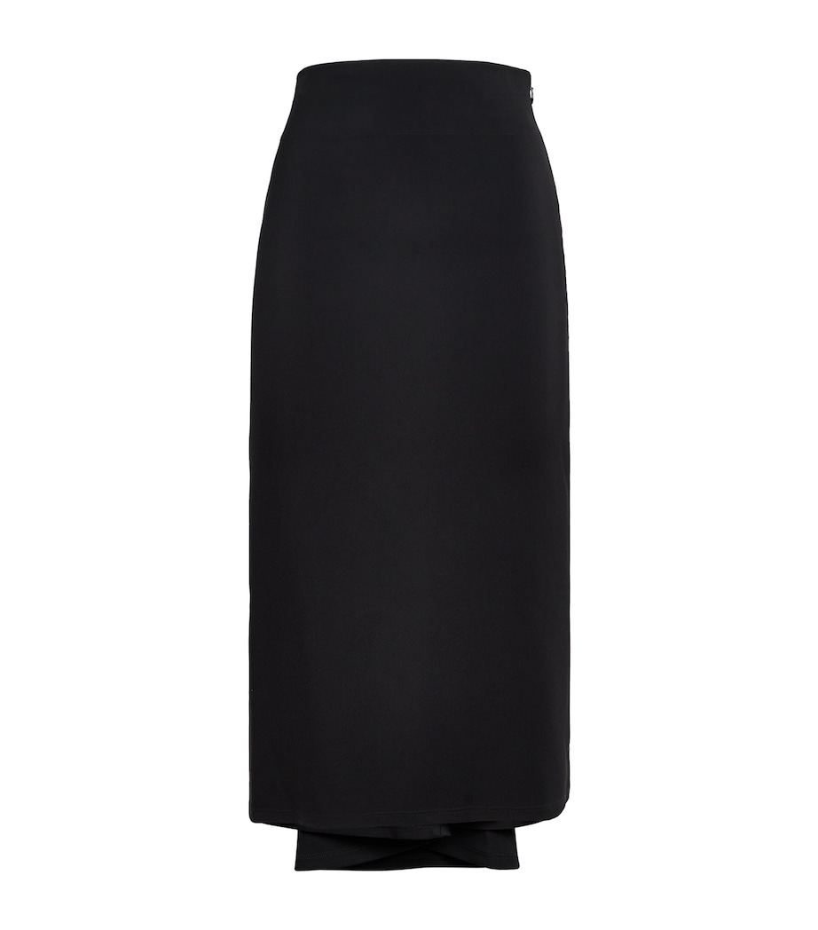 Jacquemus Womens The Sablier Pencil Skirt Black Image 1