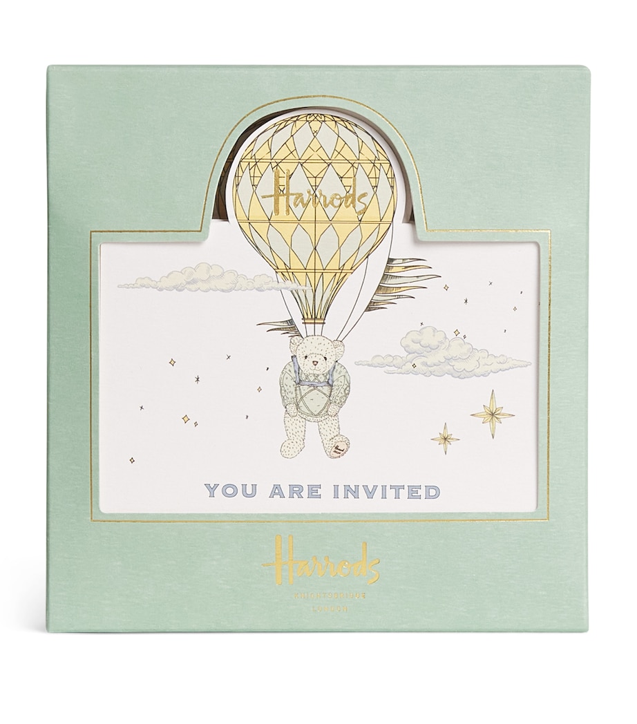 Bear Party Invitations (Pack of 8) MULTI Image 1