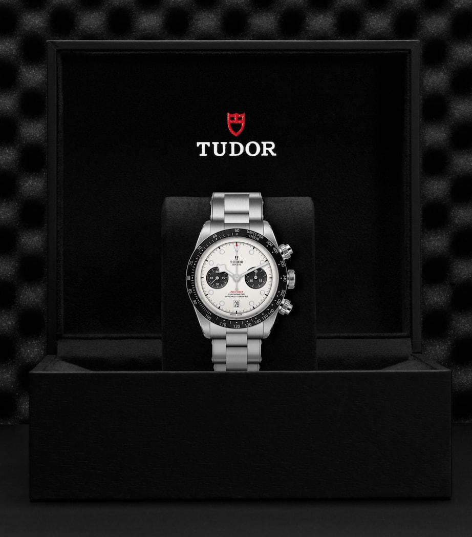 TUDOR Black Bay Chrono Stainless Steel Watch 41mm White Image 4