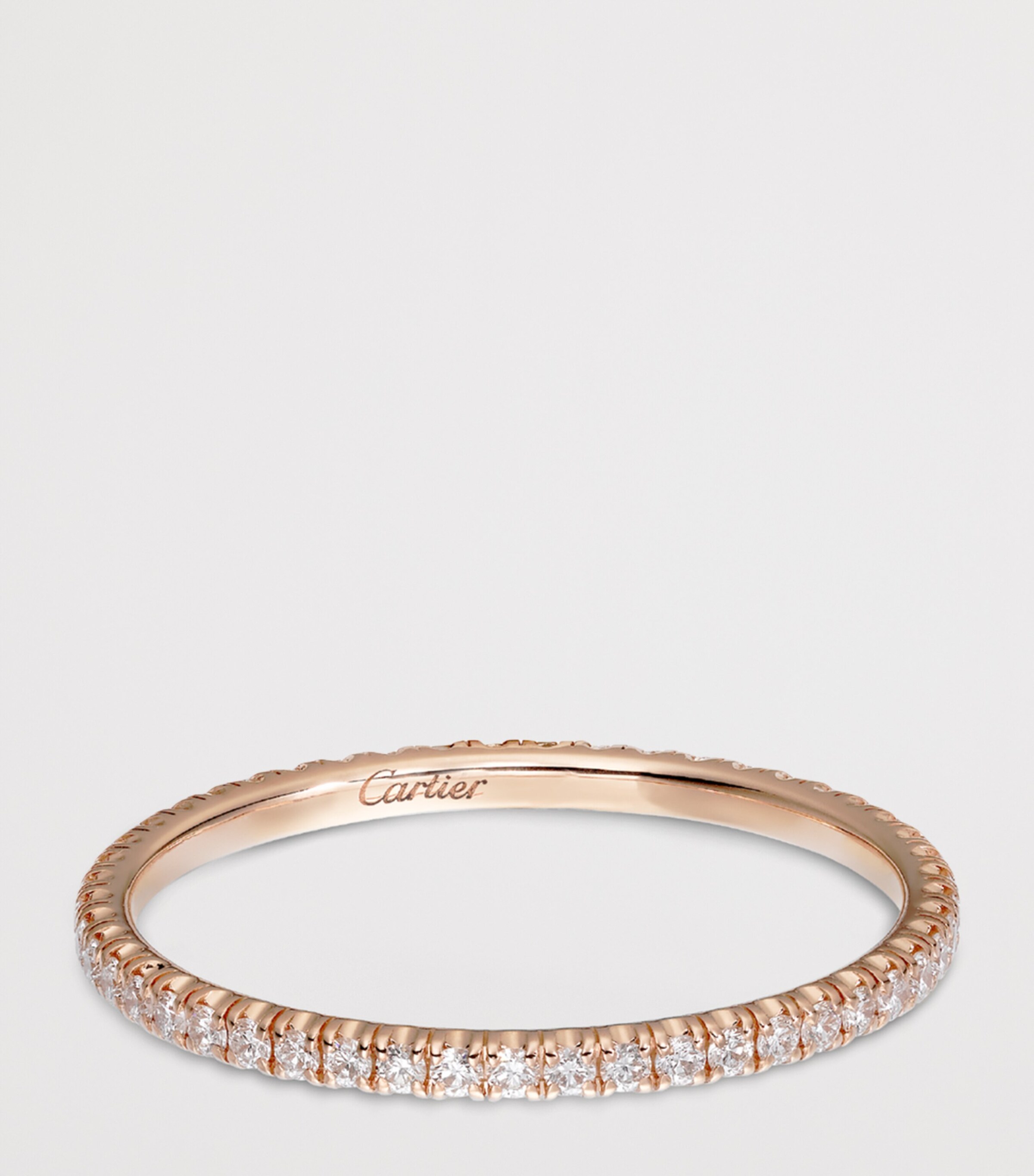 Cartier Rose Gold and Diamond Étincelle de Cartier Wedding Band Rose Gold Image 6