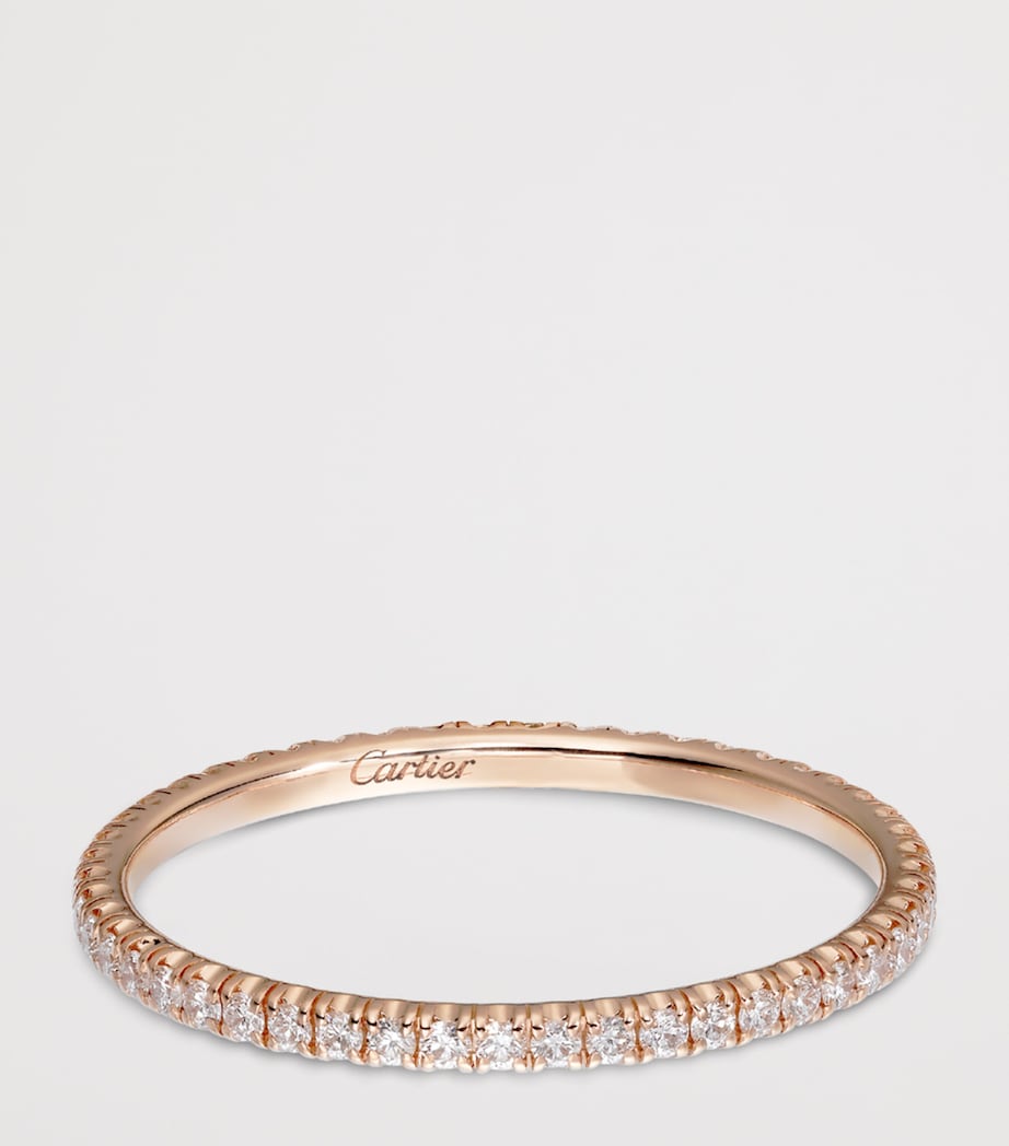 Cartier Rose Gold and Diamond Étincelle de Cartier Wedding Band Rose Gold Image 6