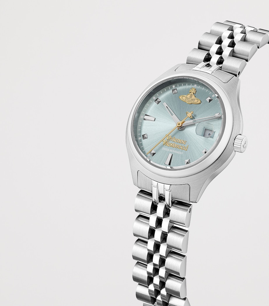 Stainless Steel Little Camberwell Watch 29mm SILVER BLUE Image 6