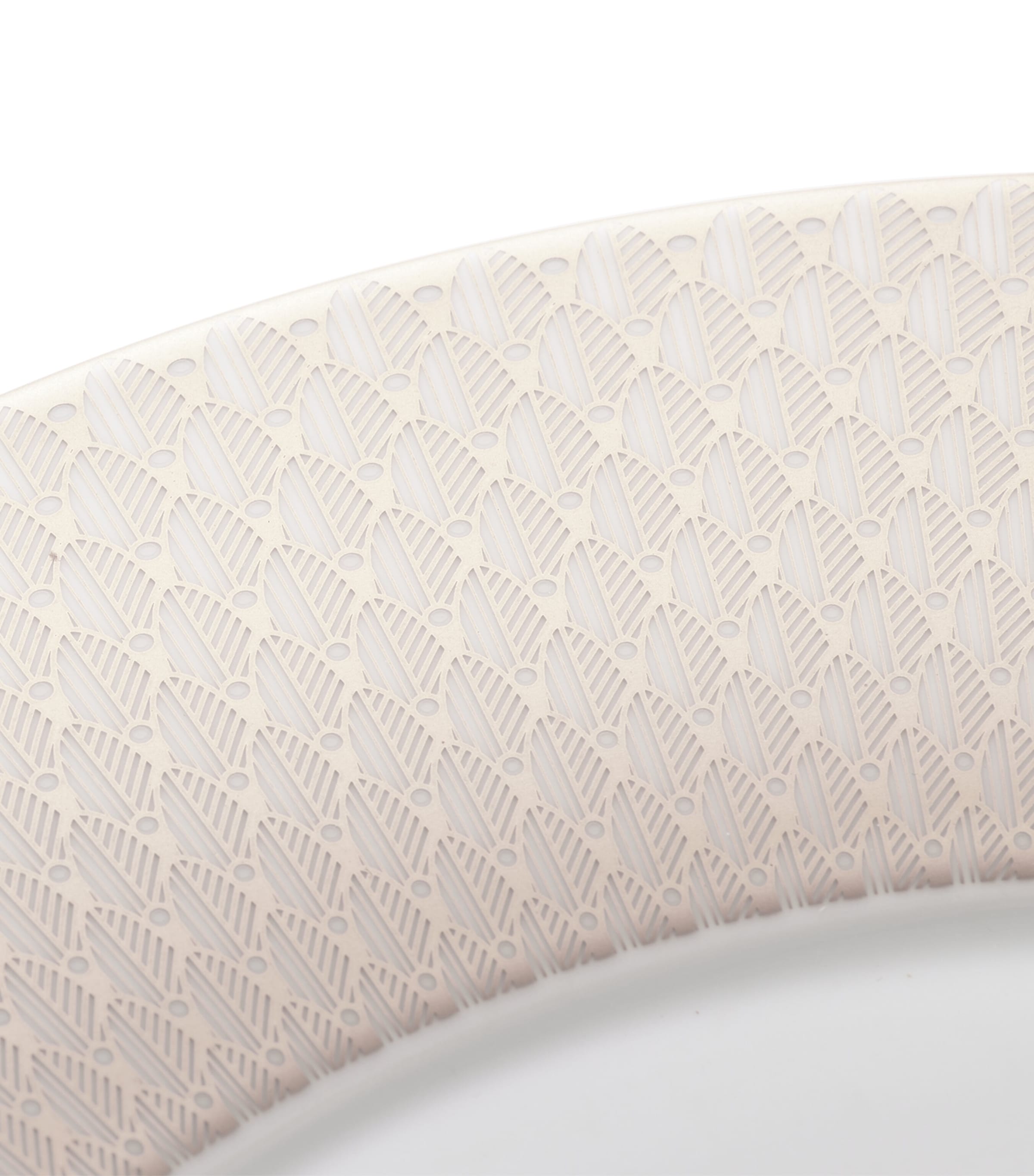 Porcelain Malmaison Platinum Impériale Underplate (31cm) SILVER Image 3