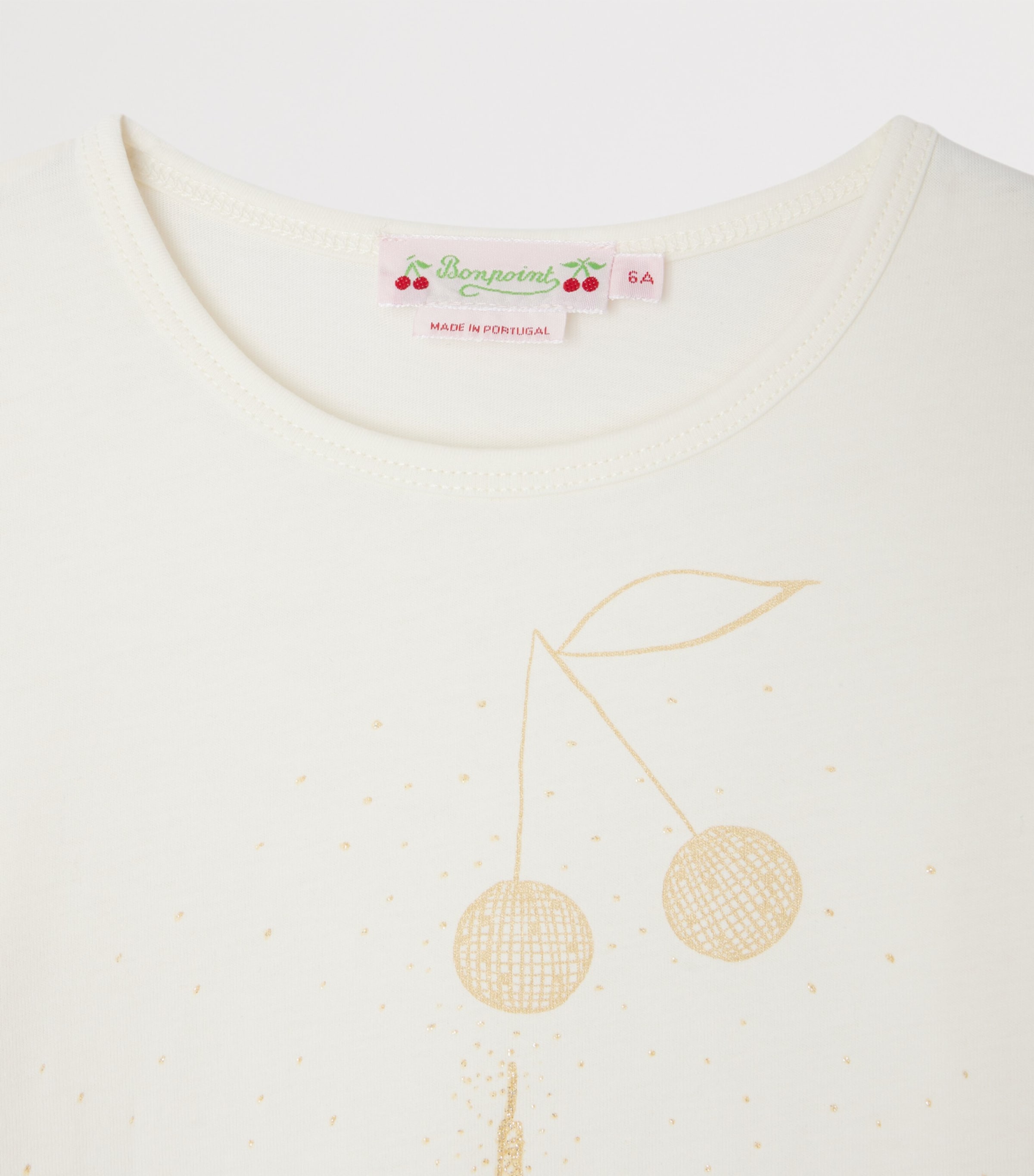 Organic Cotton Tidjiane T-Shirt (4-14 Years) UPB BLANC LAIT Image 3