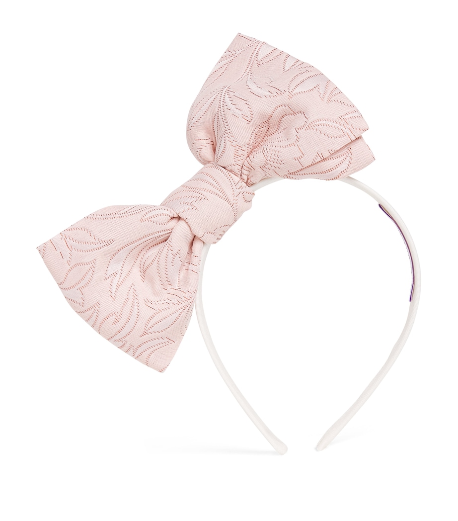 Floral Origami Headband 1051PINK ORNAMENTAL Image 1