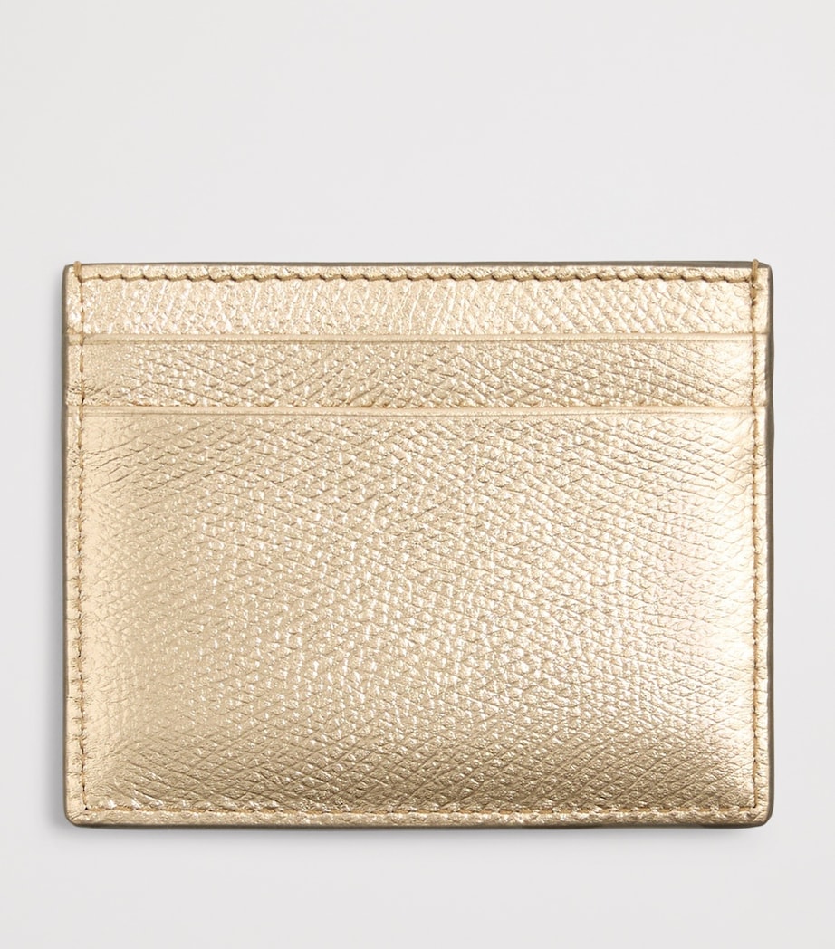 Valentino Garavani Leather VLogo Signature Card Holder Image 3