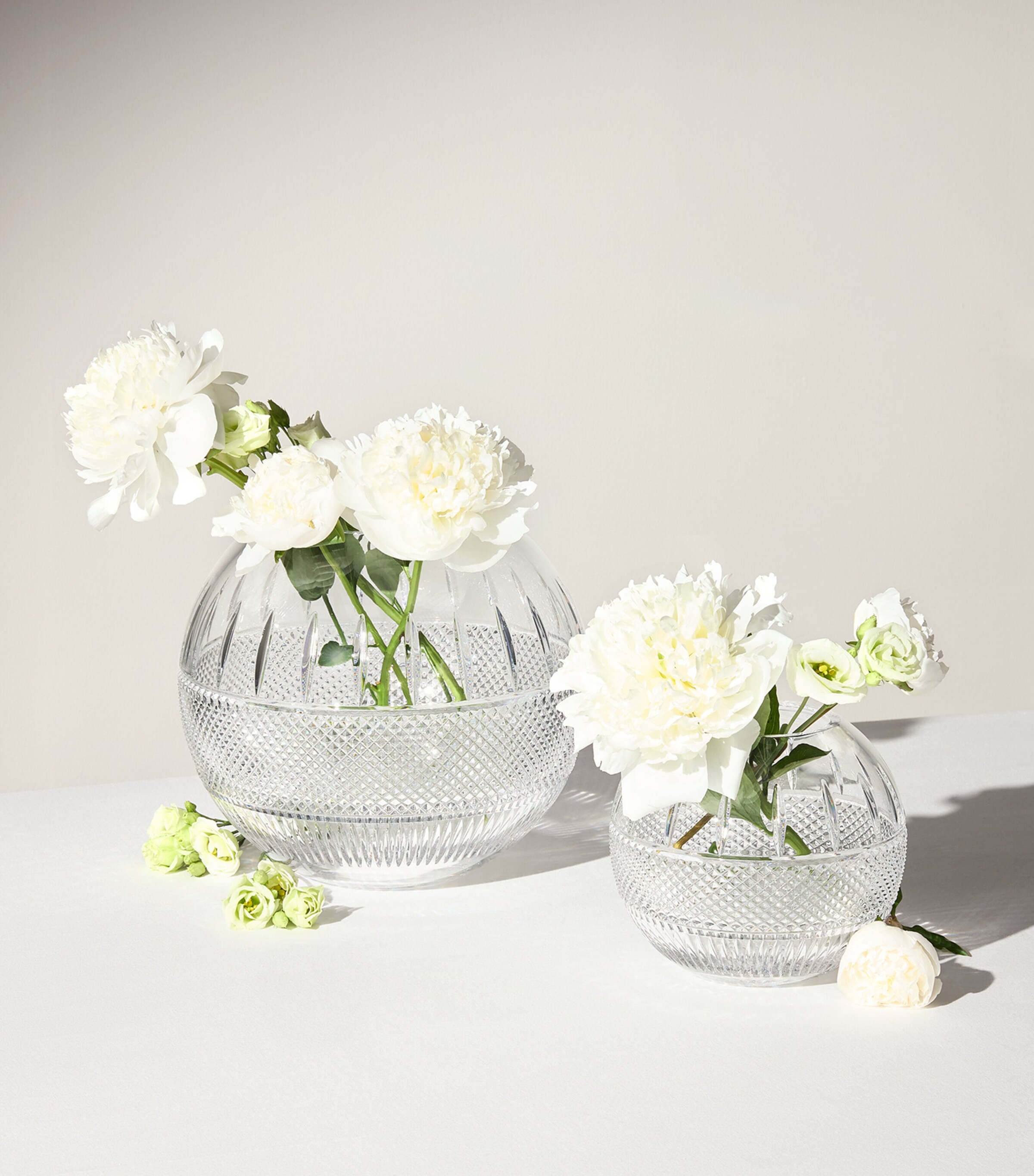 Crystal Mastercraft Irish Lace Rose Bowl (30cm) CLEAR Image 2