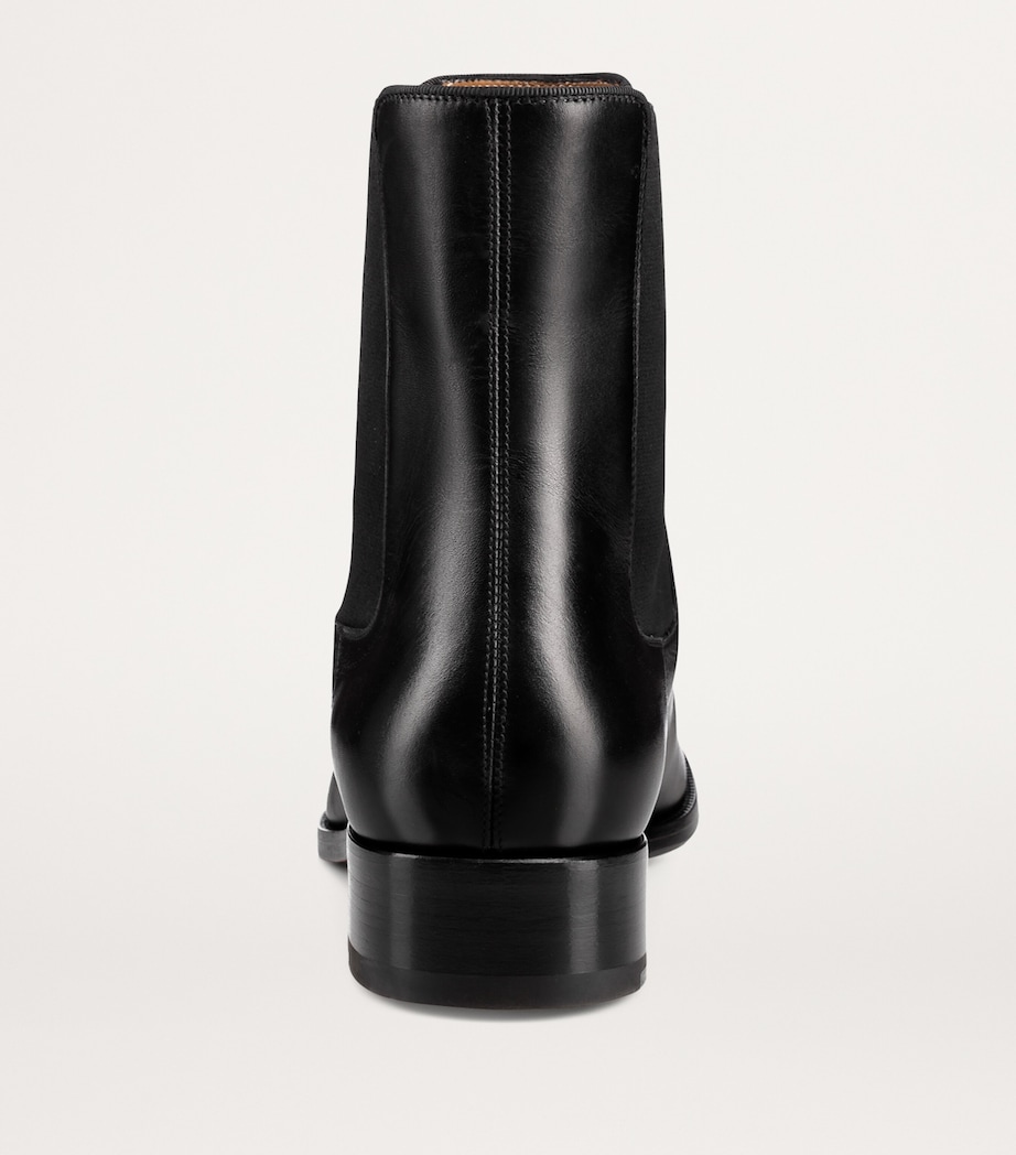 Samson Leather Chelsea Boots BK01 Image 4