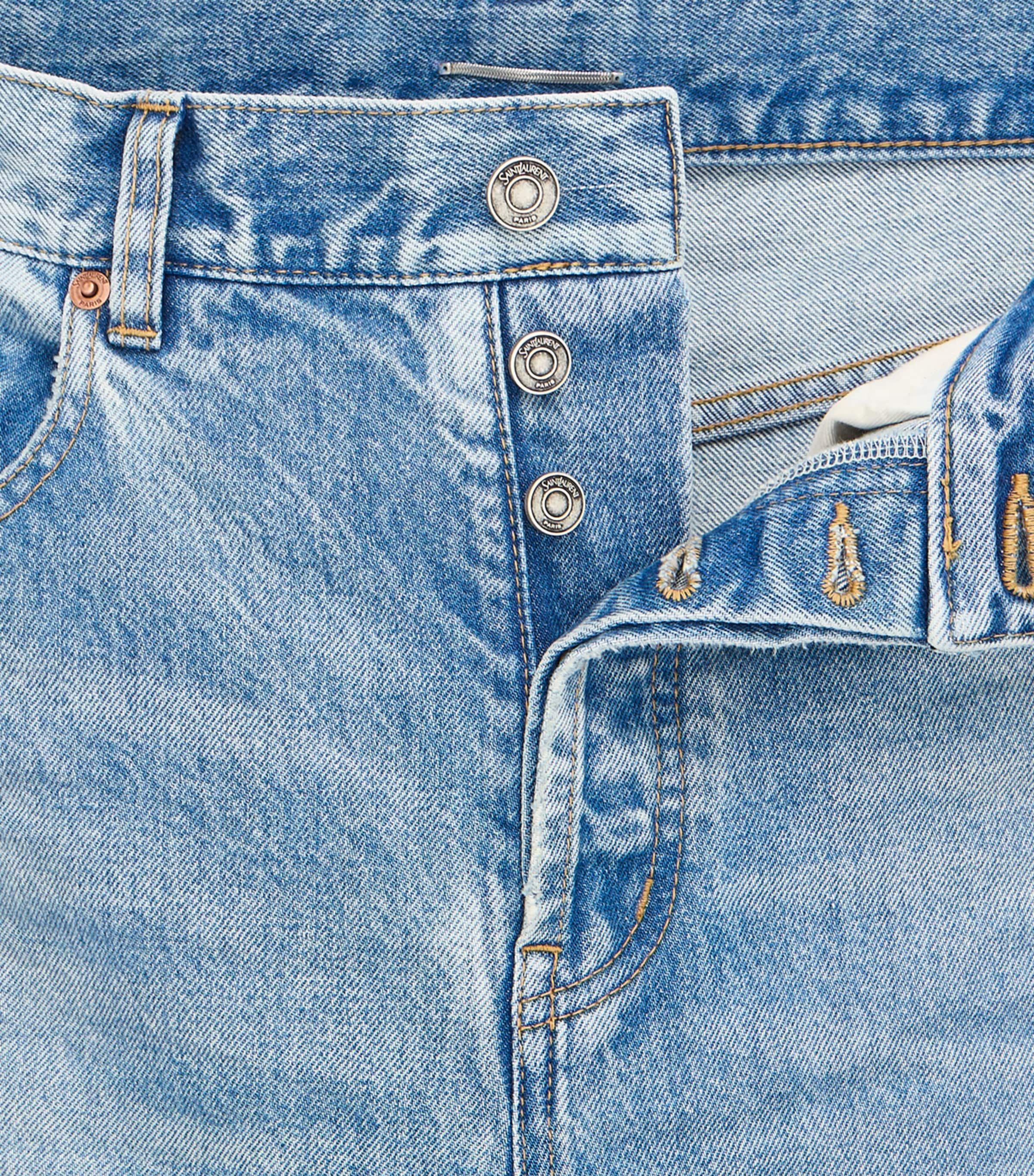 Saint Laurent Mens Straight Jeans Image 3