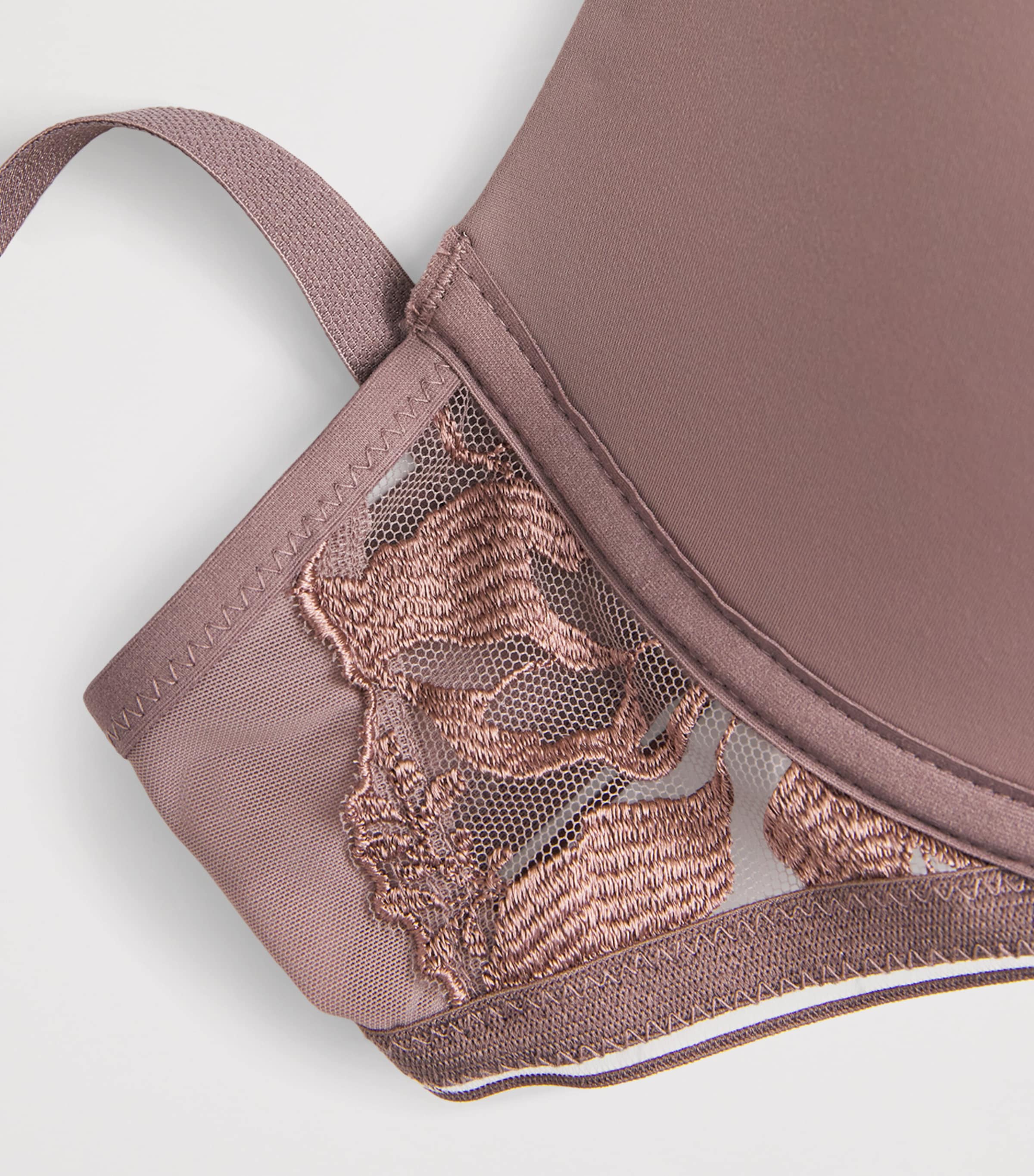 Maison Lejaby Womens Sin Push-Up Bra Fauve Image 4