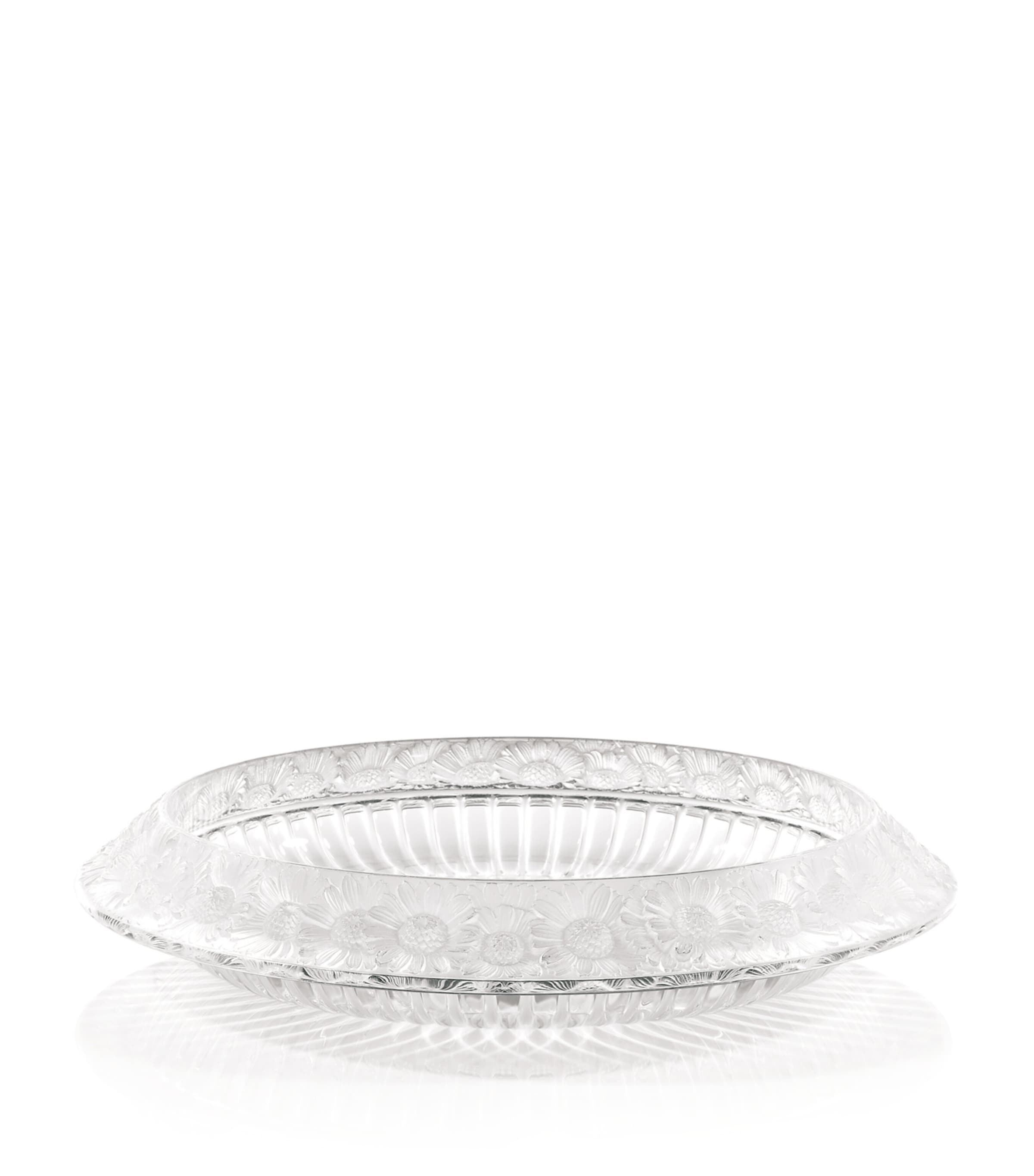 Lalique Crystal Marguerites Bowl | Home Accessories | Decorative Plates & Bowls | Designers | Lalique