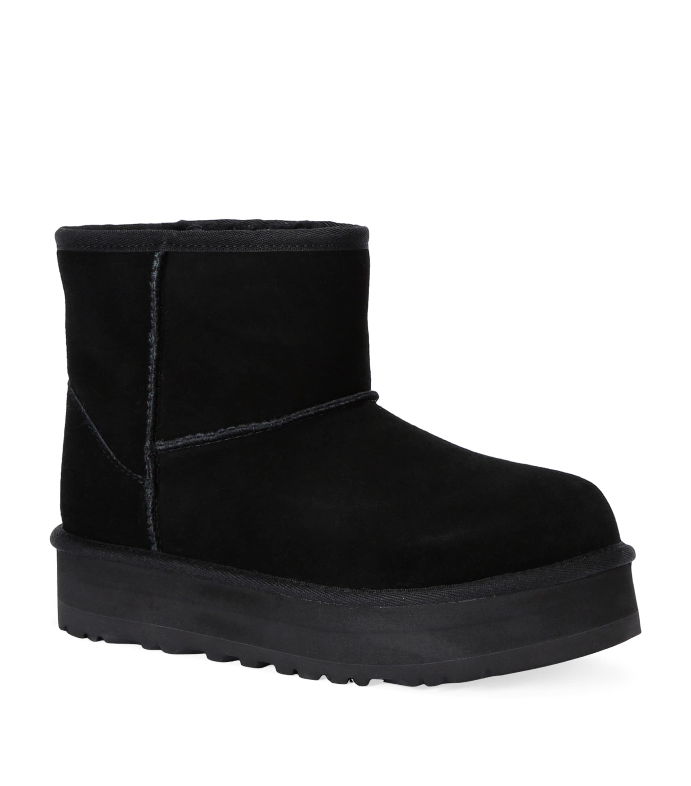Classic Mini Platform Boots BLACK Image 3