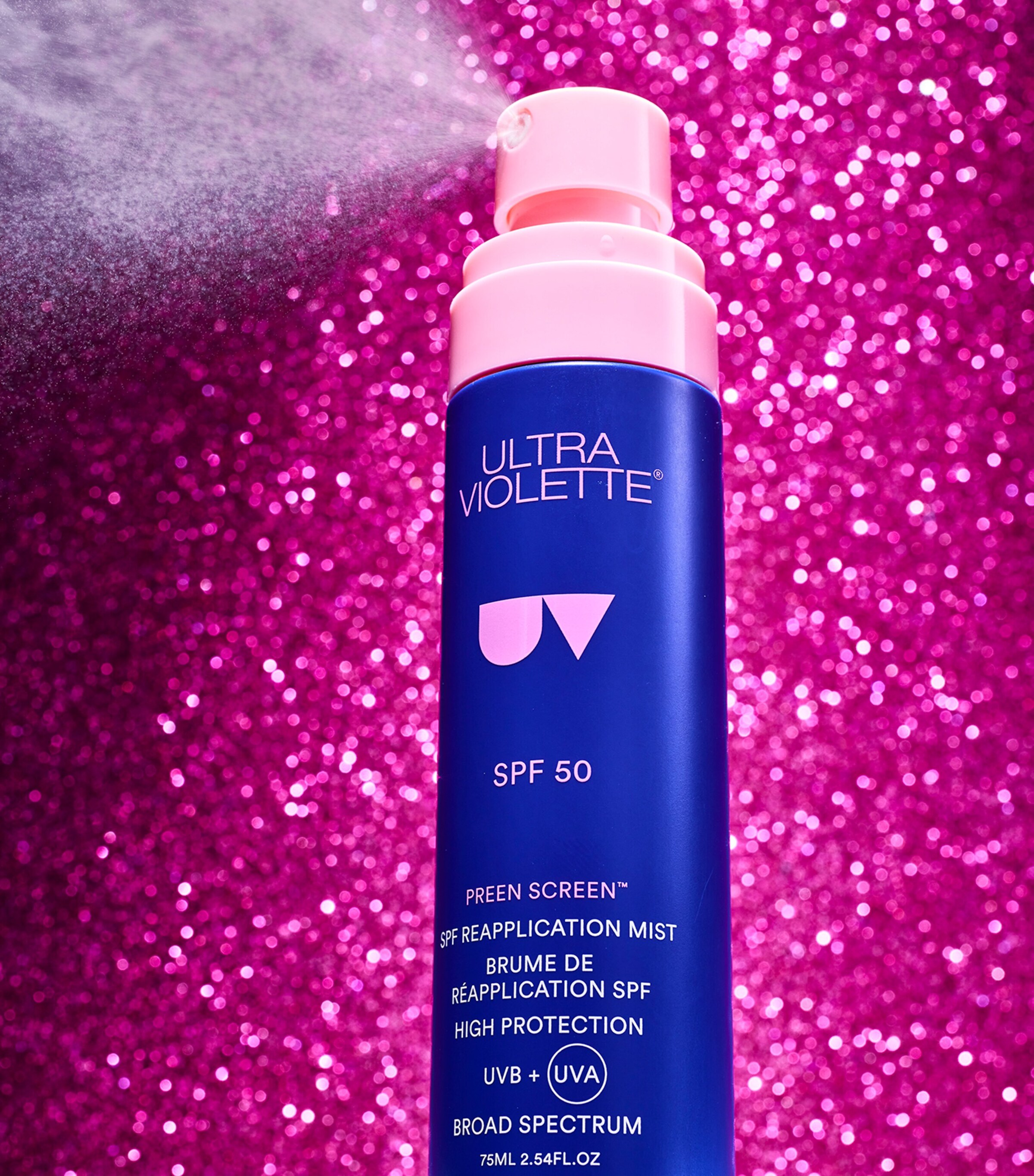 Preen Screen SPF 50+ Mist (75ml) NO COLOUR Image 3