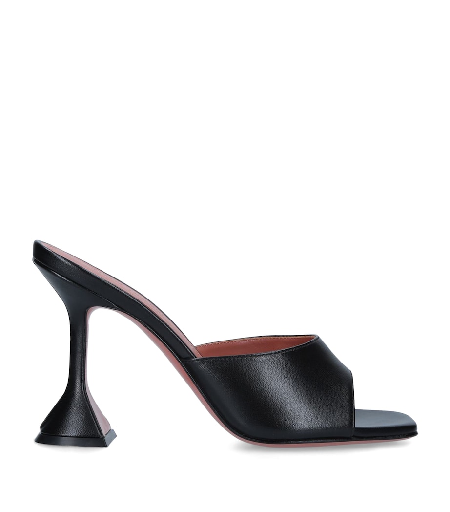 Leather Lupita Mules 95 BLACK Image 1