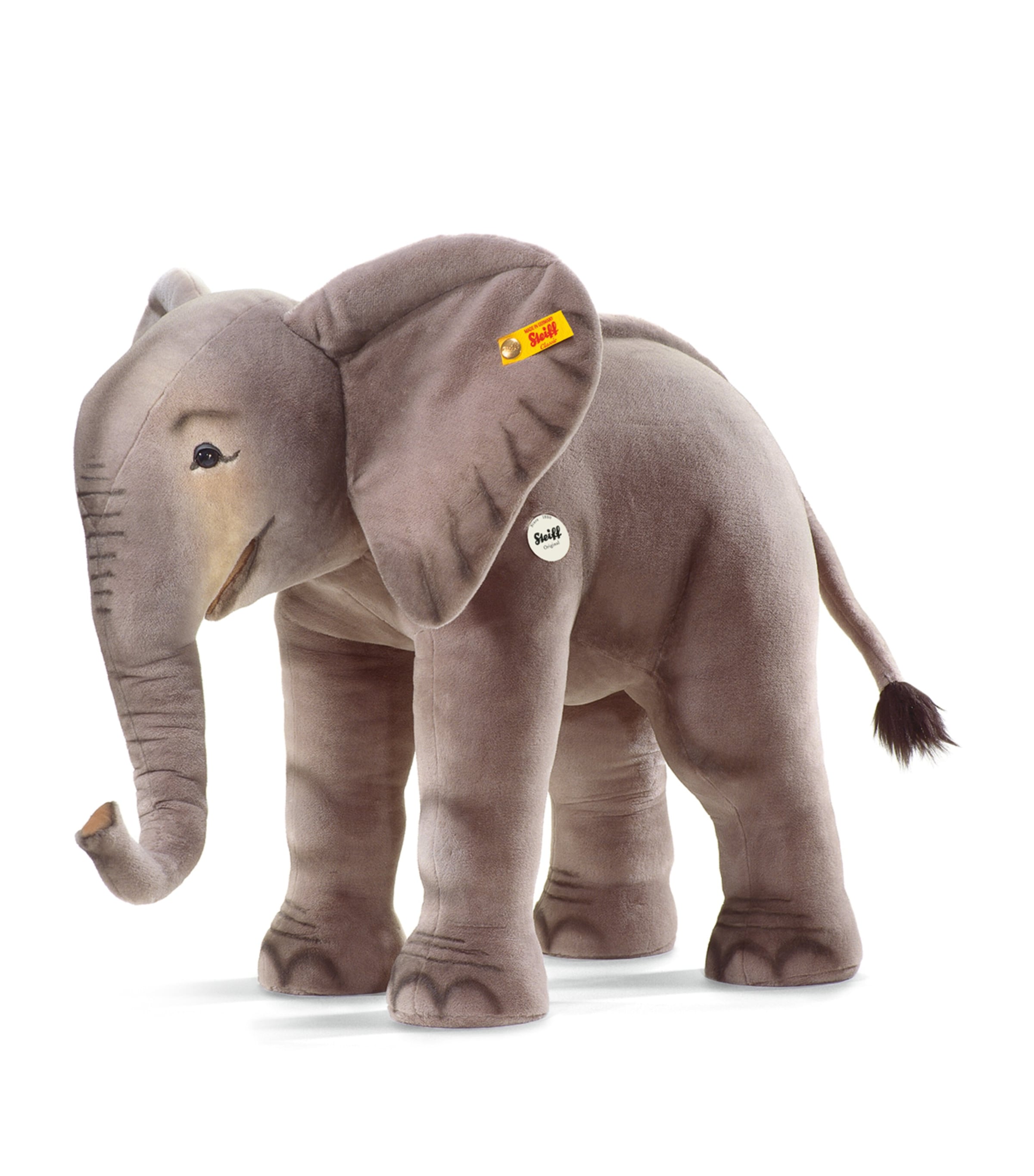 Steiff Studio Standing Elephant In Brown