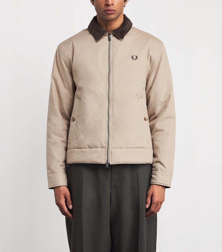 Cotton-Blend Caban Jacket Z19 WARM OAT Image 3