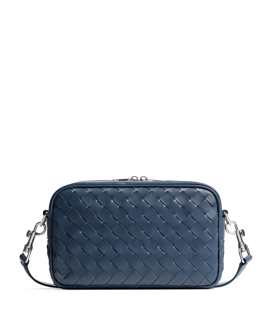 Bottega Veneta Small Leather Intrecciato Camera Bag Image 1