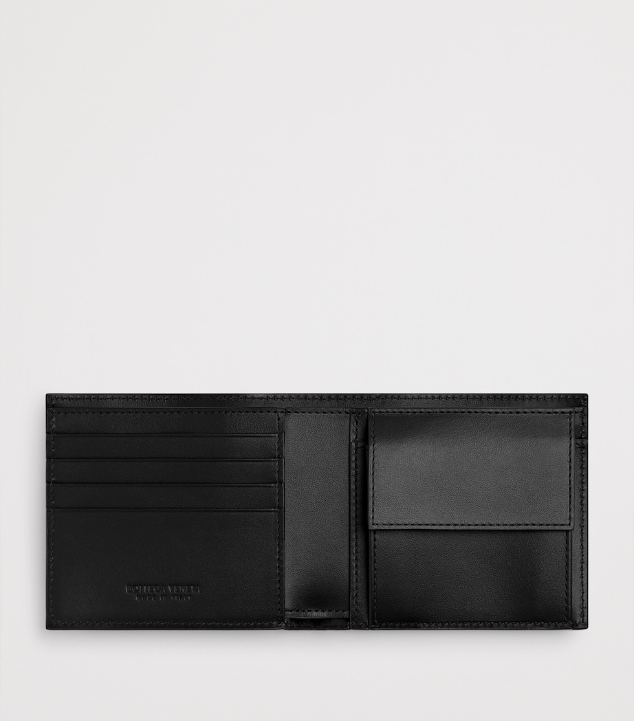 Leather Intrecciato Bifold Wallet 8803 Image 2