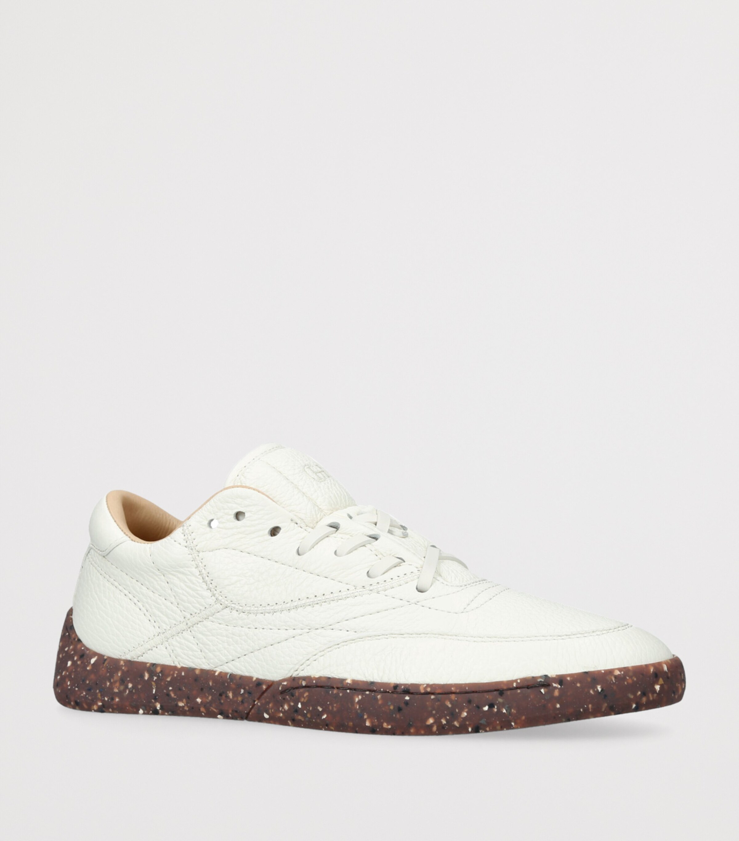 Leather Ohio Sneakers CREAM Image 3